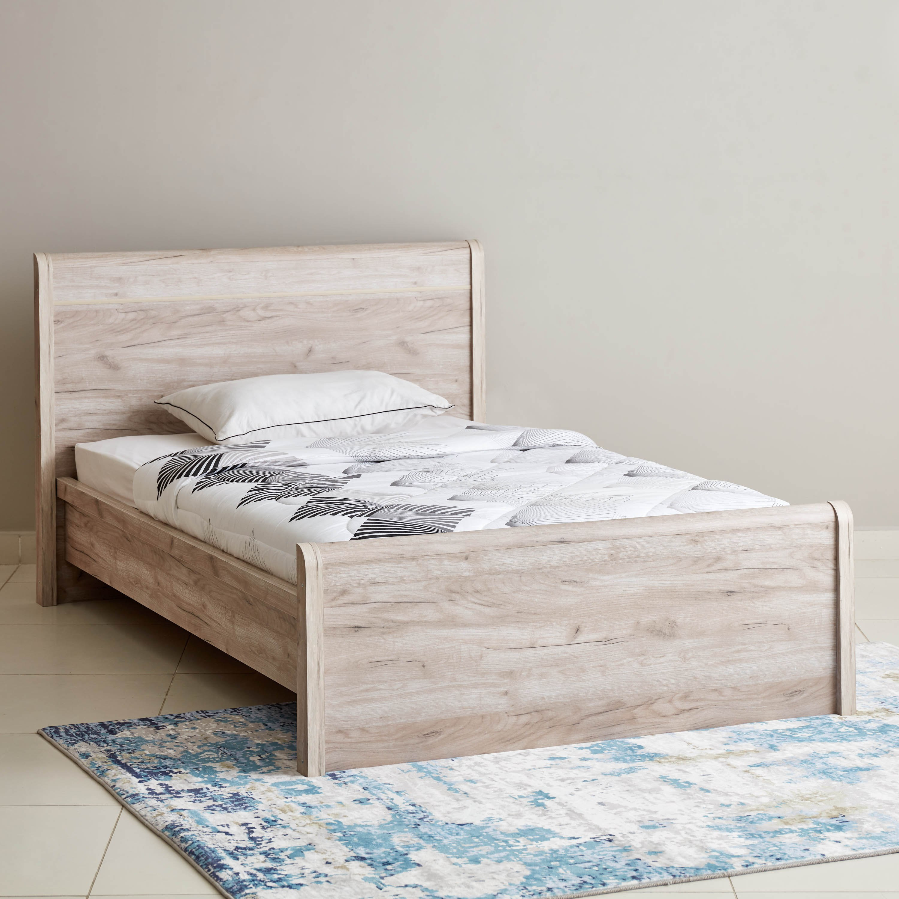 Chelsea Twin Bed - 120x200 cm-hbxbedroom-bedsandbedsets-beds-twin-image-1