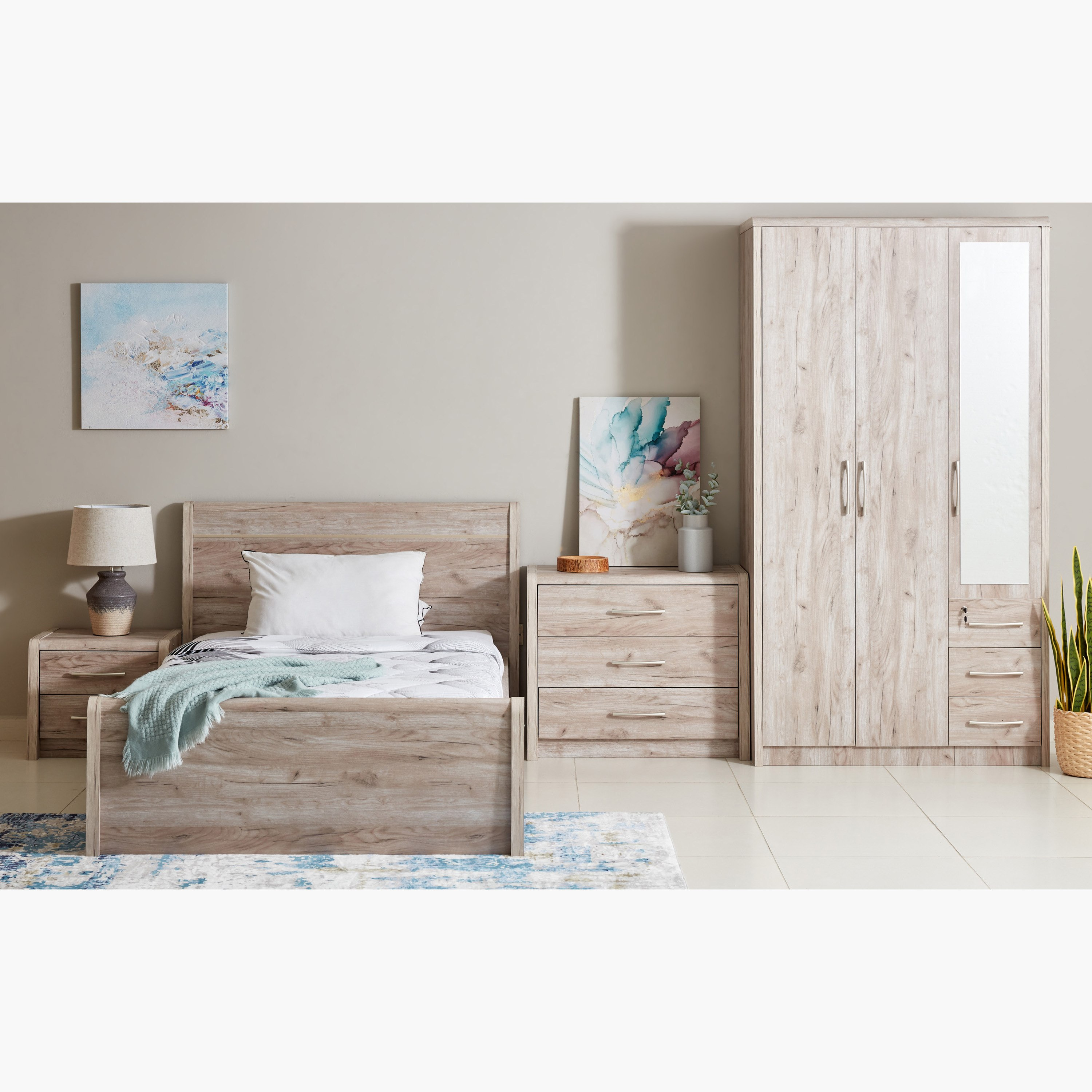 Chelsea Twin Bed - 120x200 cm-hbxbedroom-bedsandbedsets-beds-twin-image-12