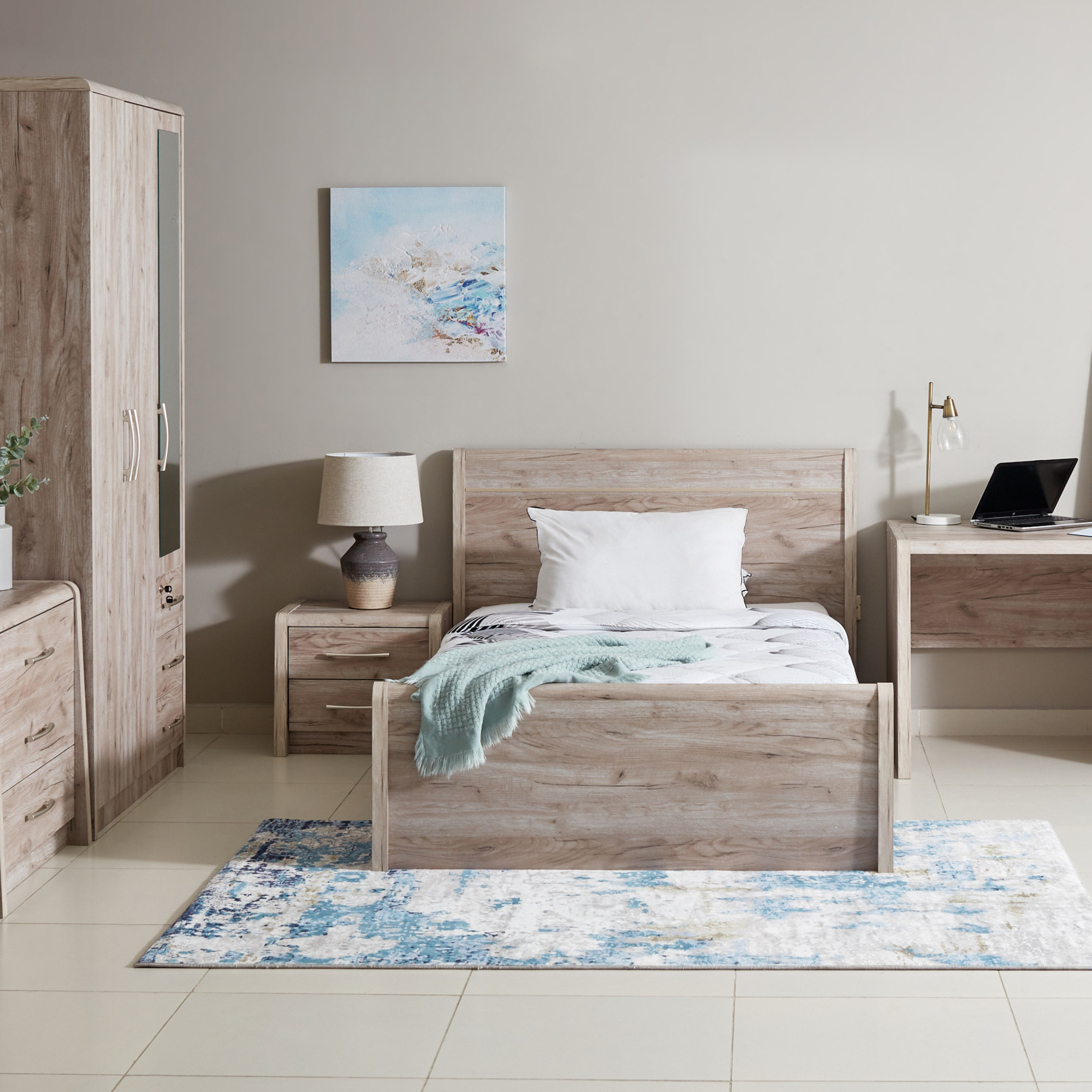 Chelsea Twin Bed - 120x200 cm-hbxbedroom-bedsandbedsets-beds-twin-image-8