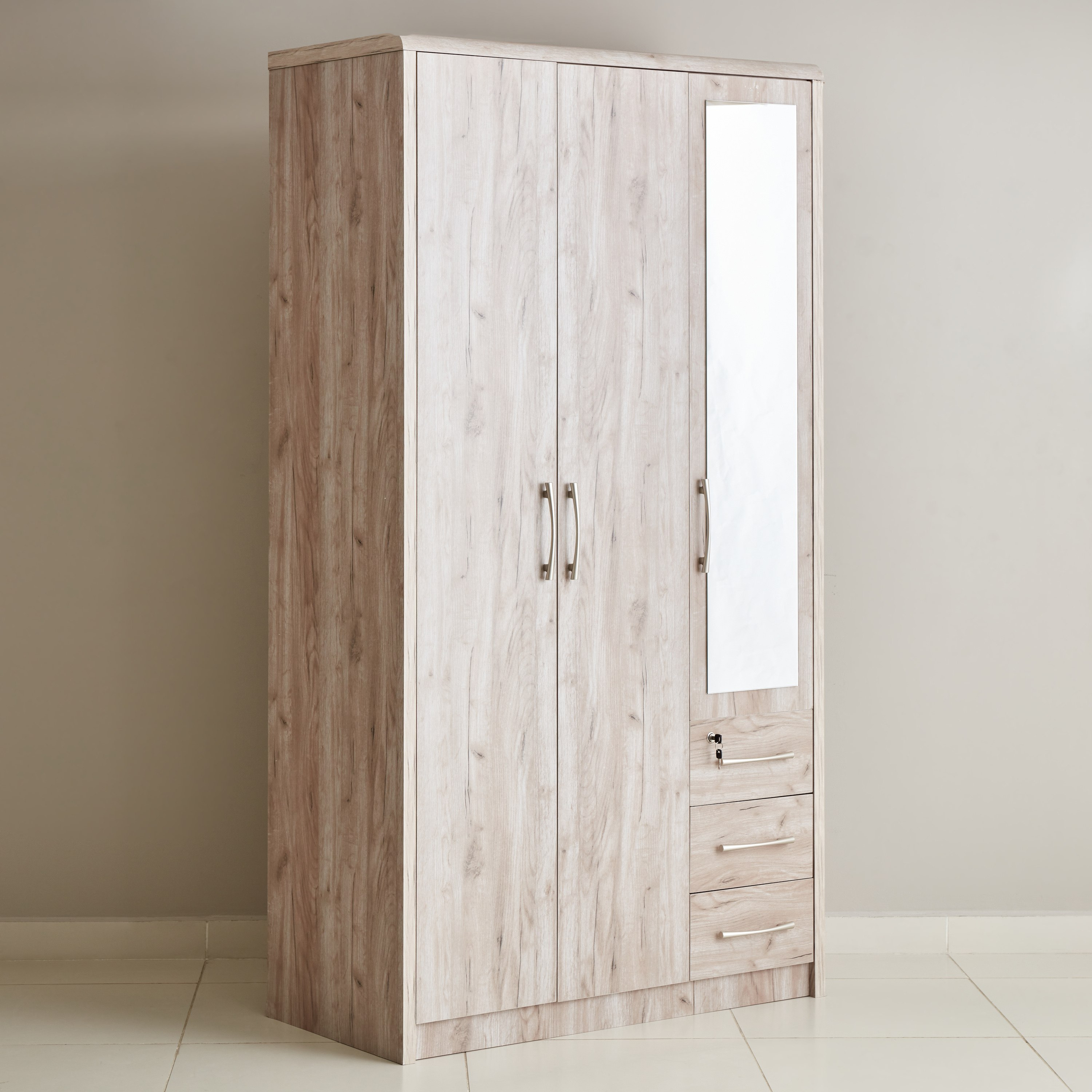 خزانة ملابس 3 أبواب بمرآة و3 أدراج من تشيلسي-hbxfurniture-wardrobes-image-11