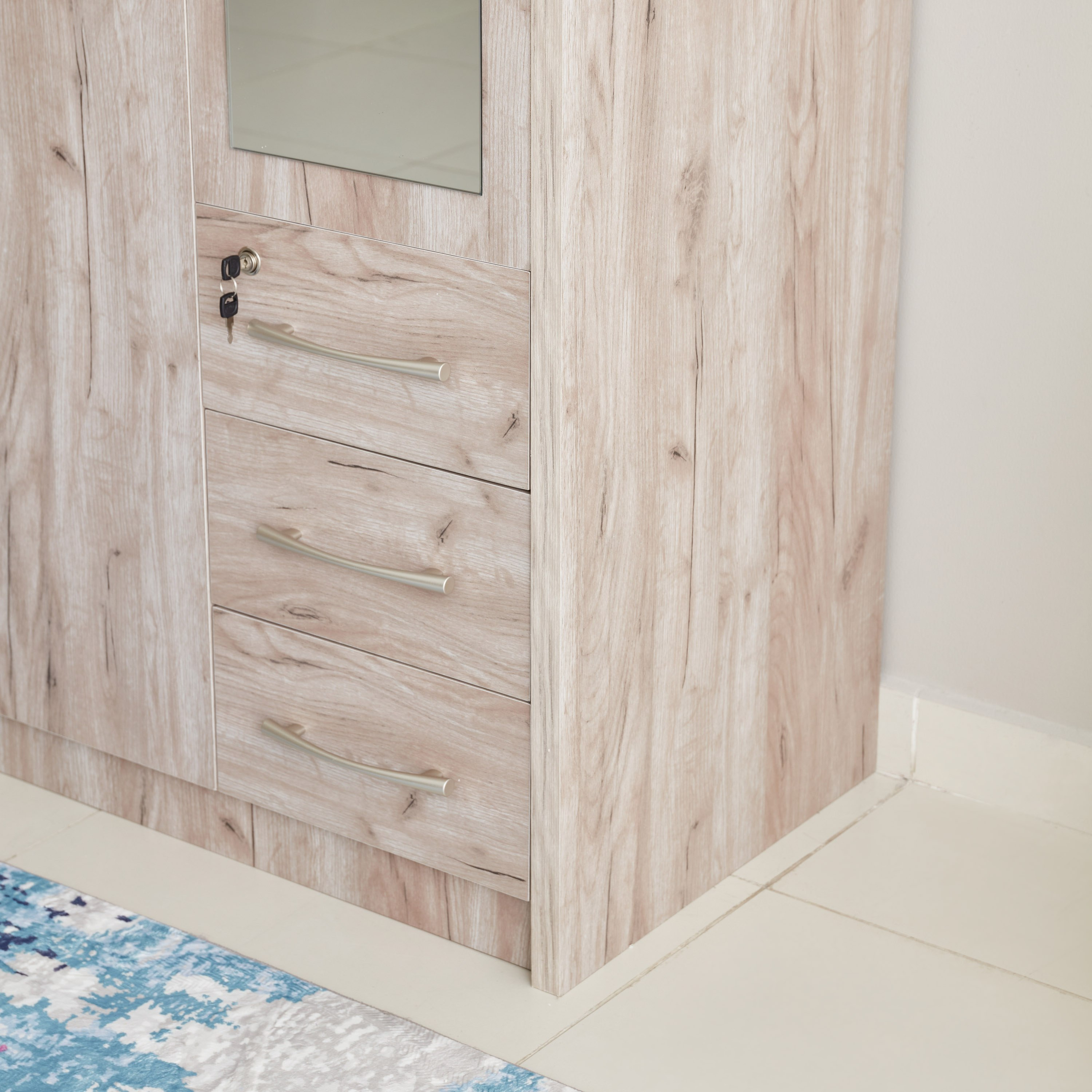 خزانة ملابس 3 أبواب بمرآة و3 أدراج من تشيلسي-hbxfurniture-wardrobes-image-8