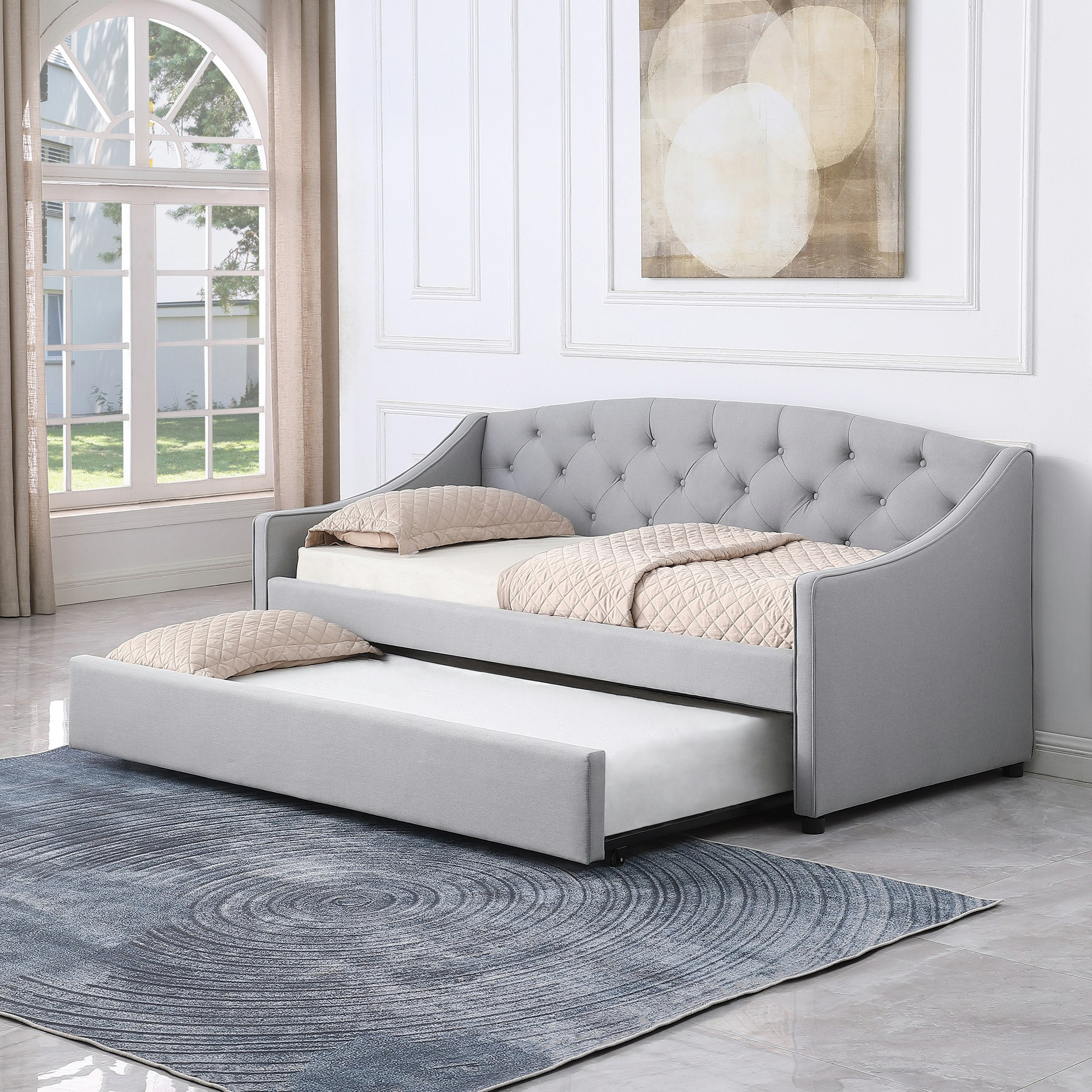 سرير نهاري مع وحدة قابلة للسحب من نورديكا - 90x200 سم-hbxbedroom-bedsandbedsets-daybeds-image-2