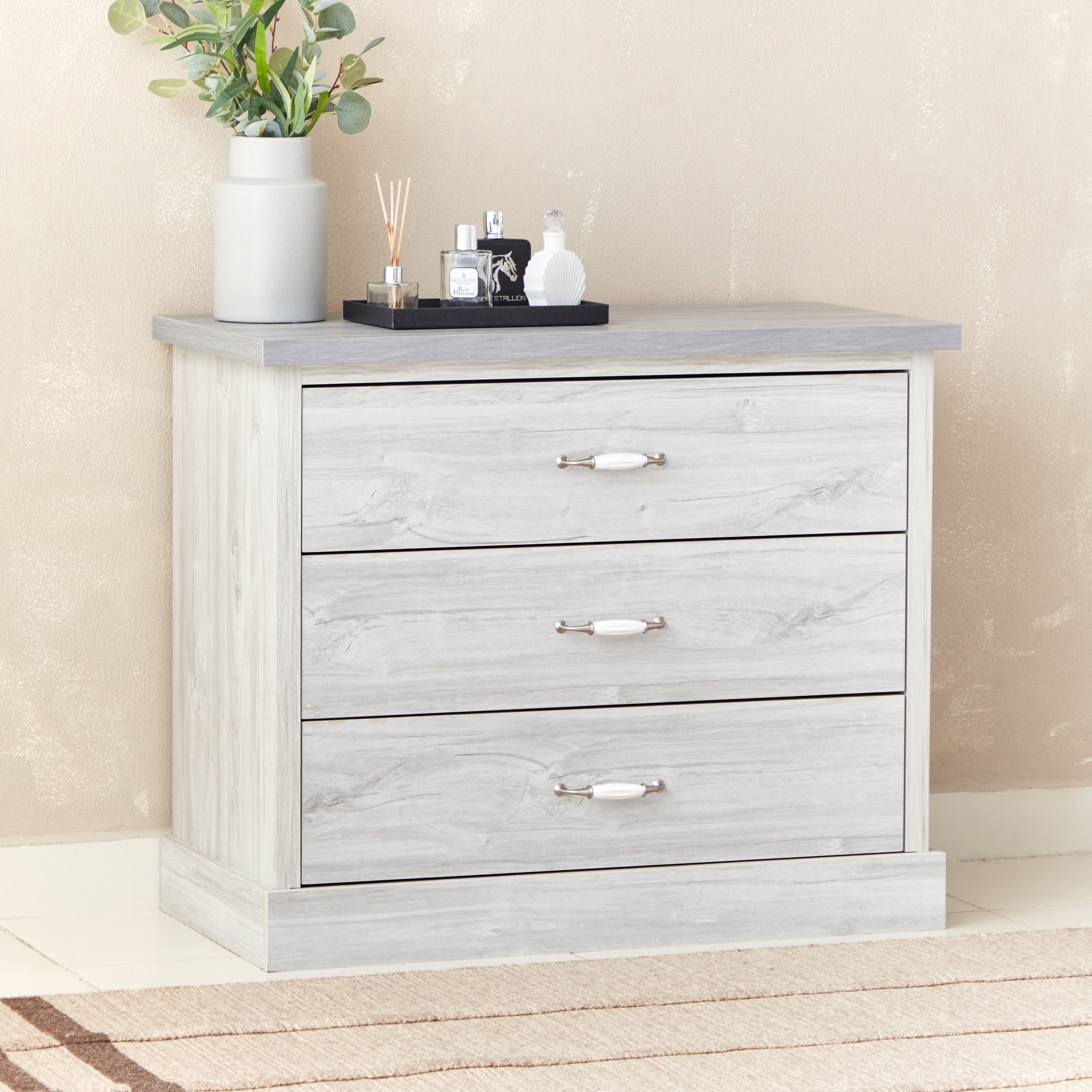 طاولة تزيين صغيرة 3 أدراج دون مرآة من أوستن-hbxfurniture-kidsroom-kidsdressersandmirrors-image-2