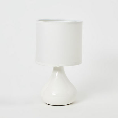 Clarc Ceramic Table Lamp - 14x14x23 cms