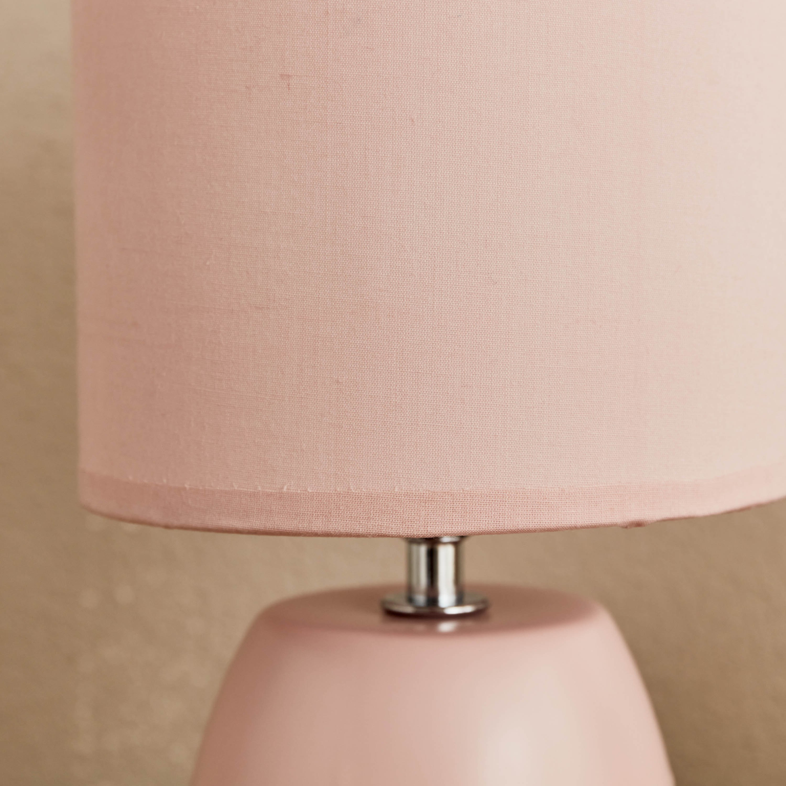 مصباح طاولة سيراميك من كلارك - 15.5x15.5x25 سم-hbxlivingroom-lighting-tablelamps-image-3