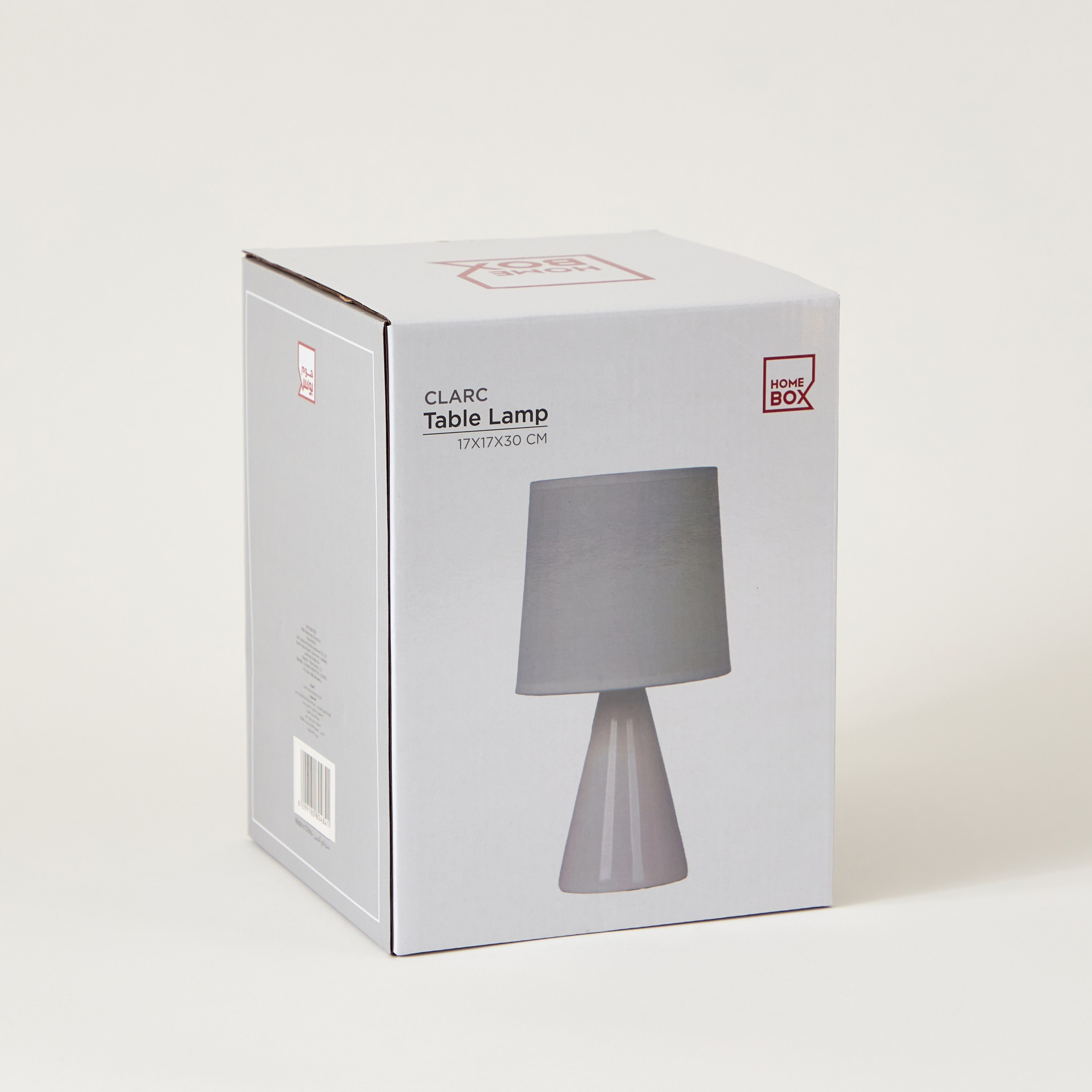مصباح طاولة سيراميك من كلارك - 17x17x30 سم-hbxlivingroom-lighting-tablelamps-image-6