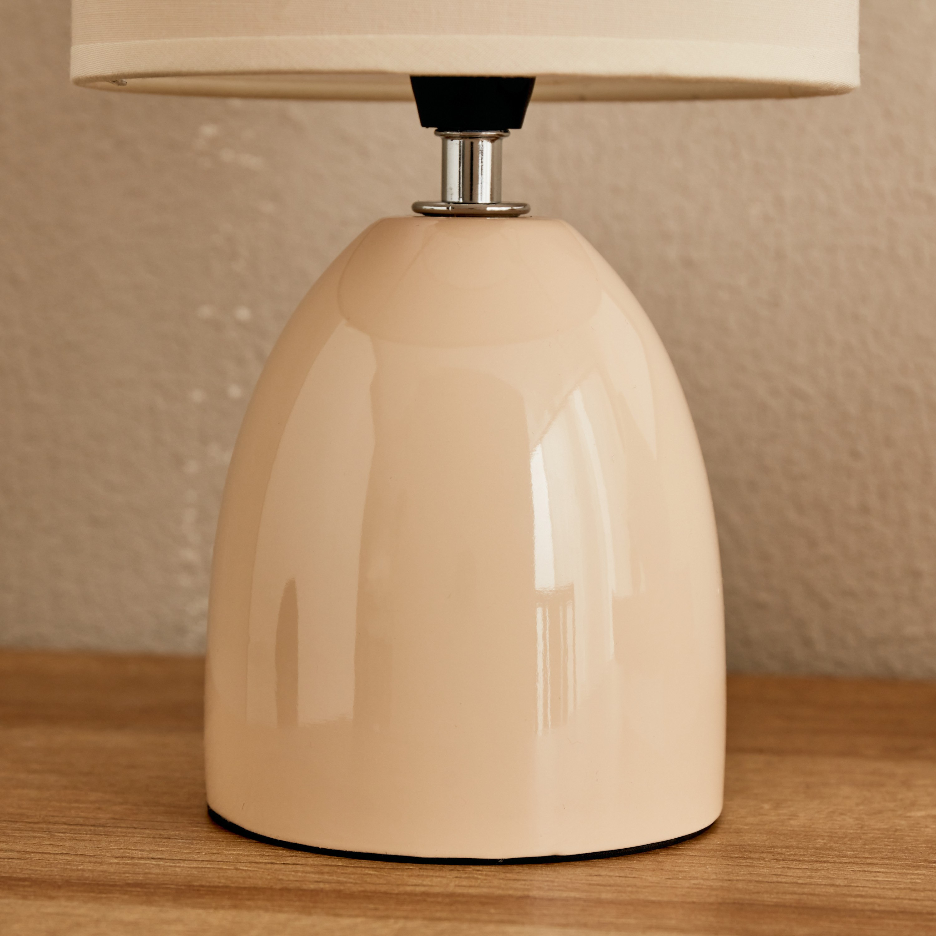 مصباح طاولة سيراميك من كلارك - 15.5x15.5x27.5 سم-hbxlivingroom-lighting-tablelamps-image-4