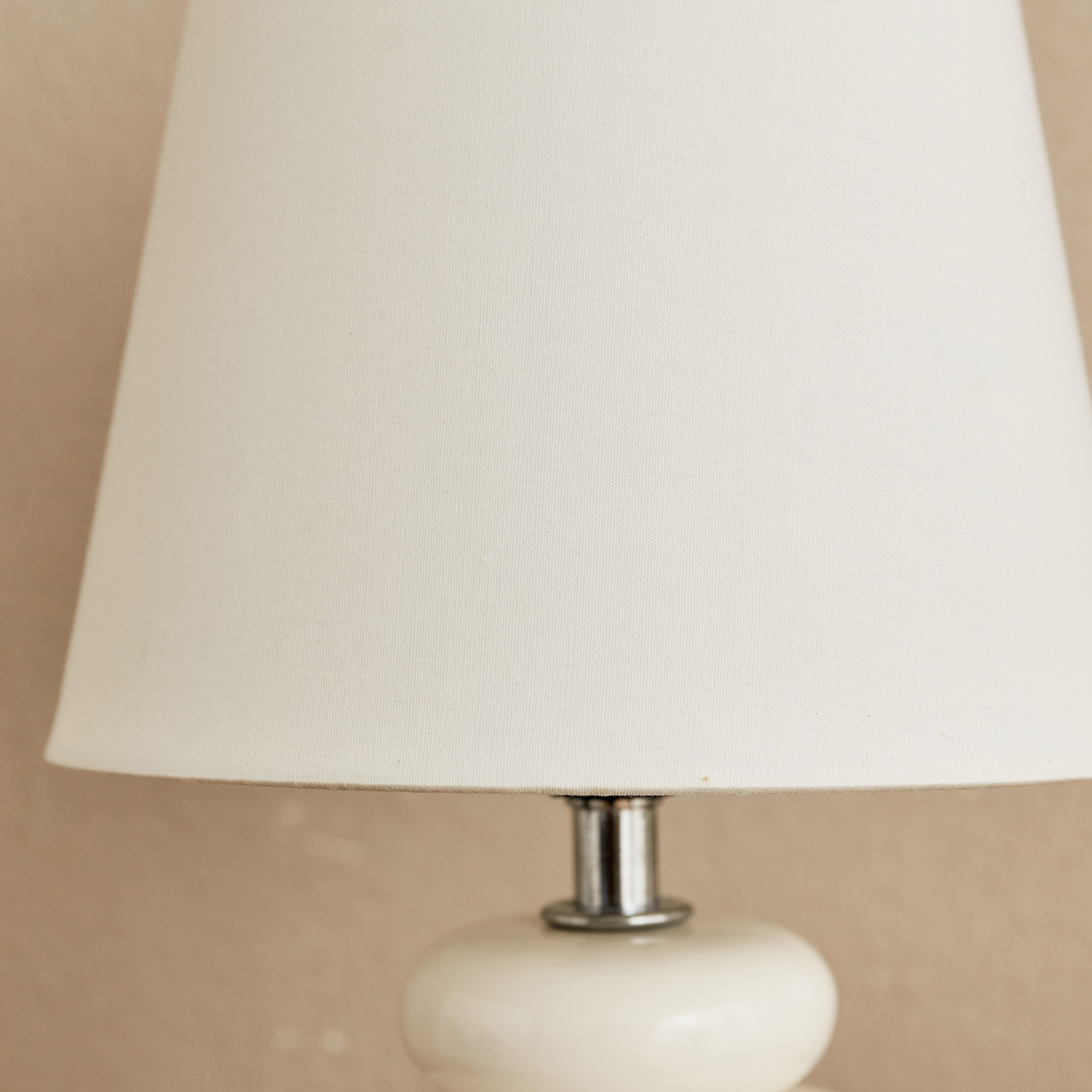 مصباح طاولة سيراميك من كلارك - 17x17x30 سم-hbxlivingroom-lighting-tablelamps-image-3