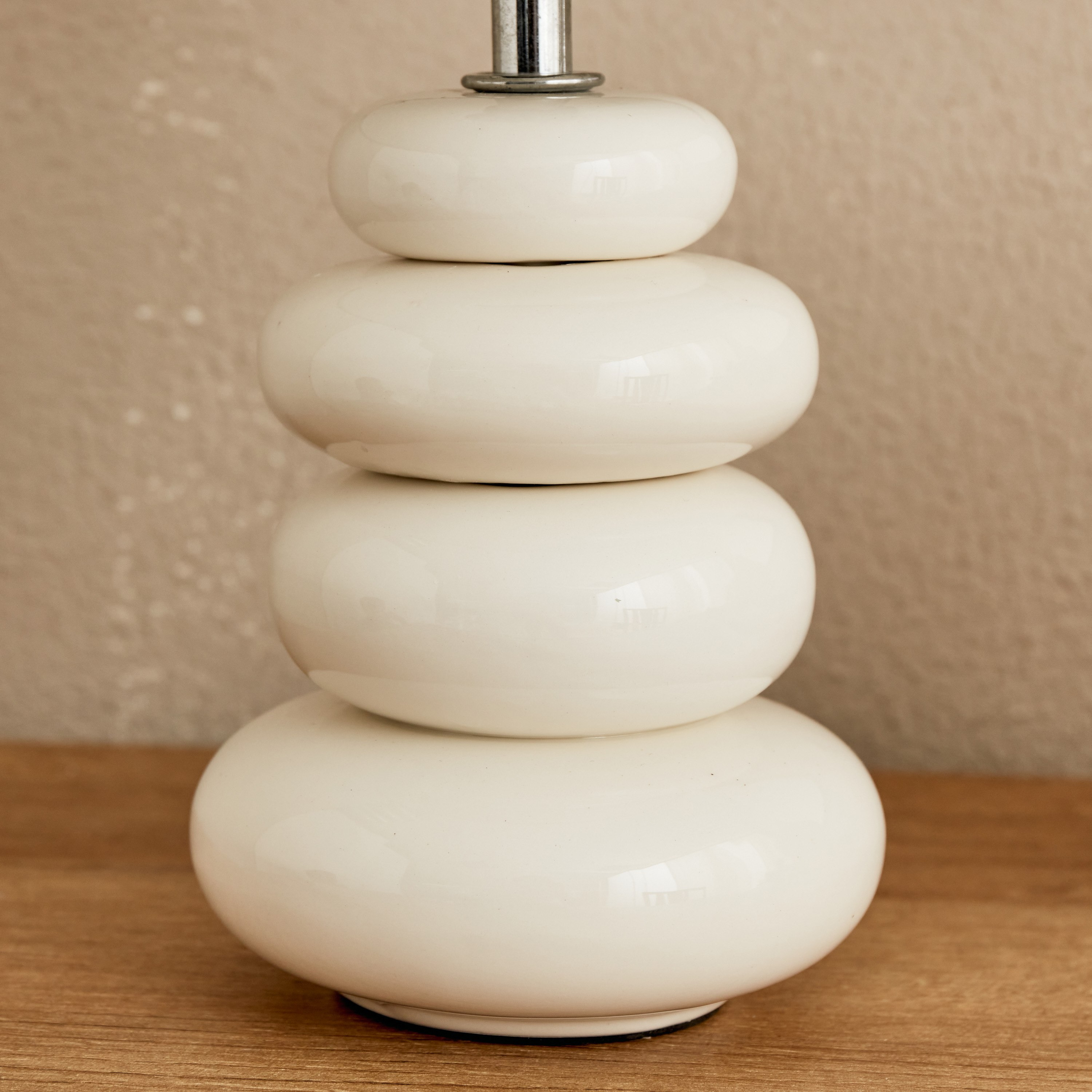مصباح طاولة سيراميك من كلارك - 17x17x30 سم-hbxlivingroom-lighting-tablelamps-image-4