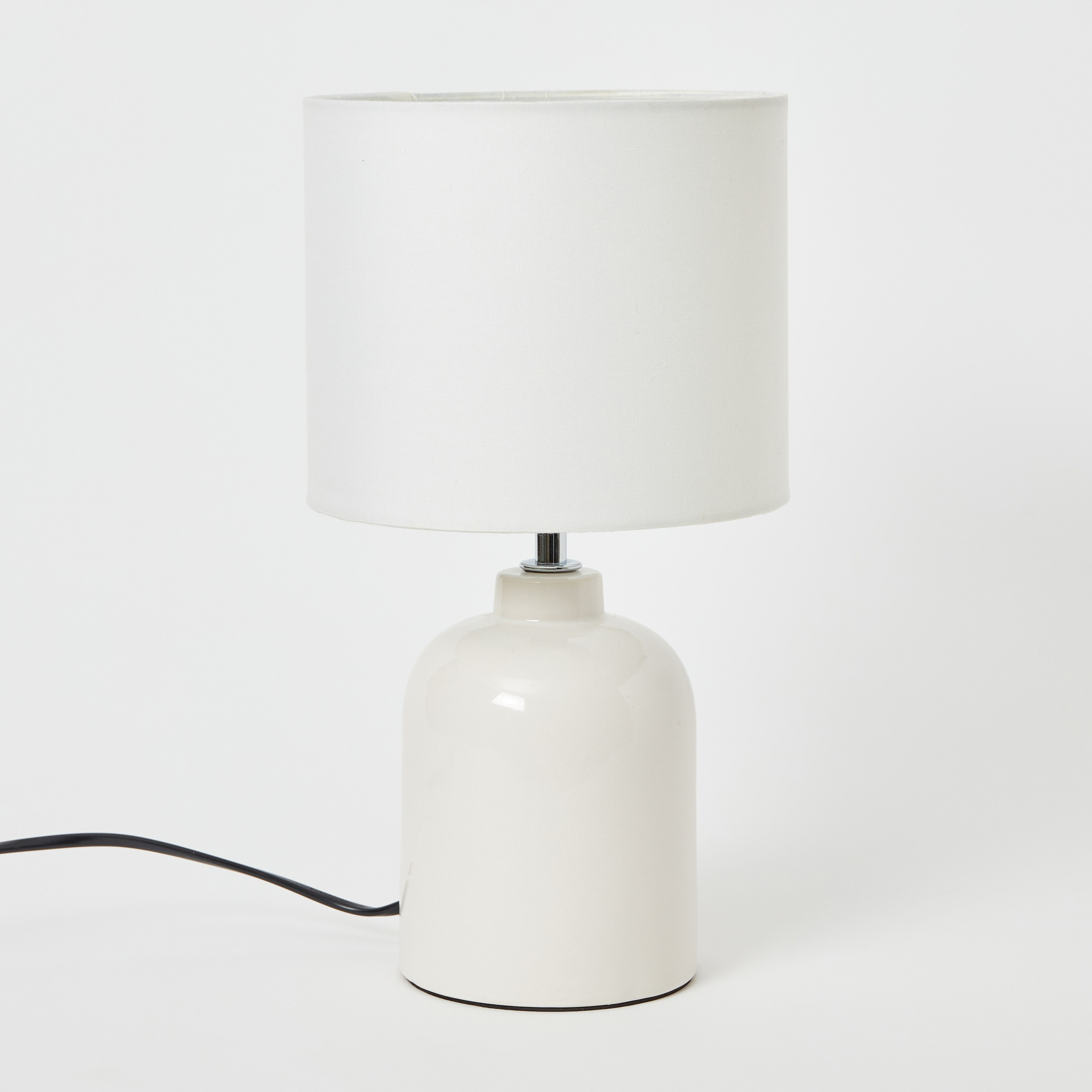 مصباح طاولة سيراميك من كلارك - 18x18x32 سم-hbxlivingroom-lighting-tablelamps-image-6
