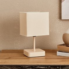 Clarc Ceramic Table Lamp - 13x13x24 cm