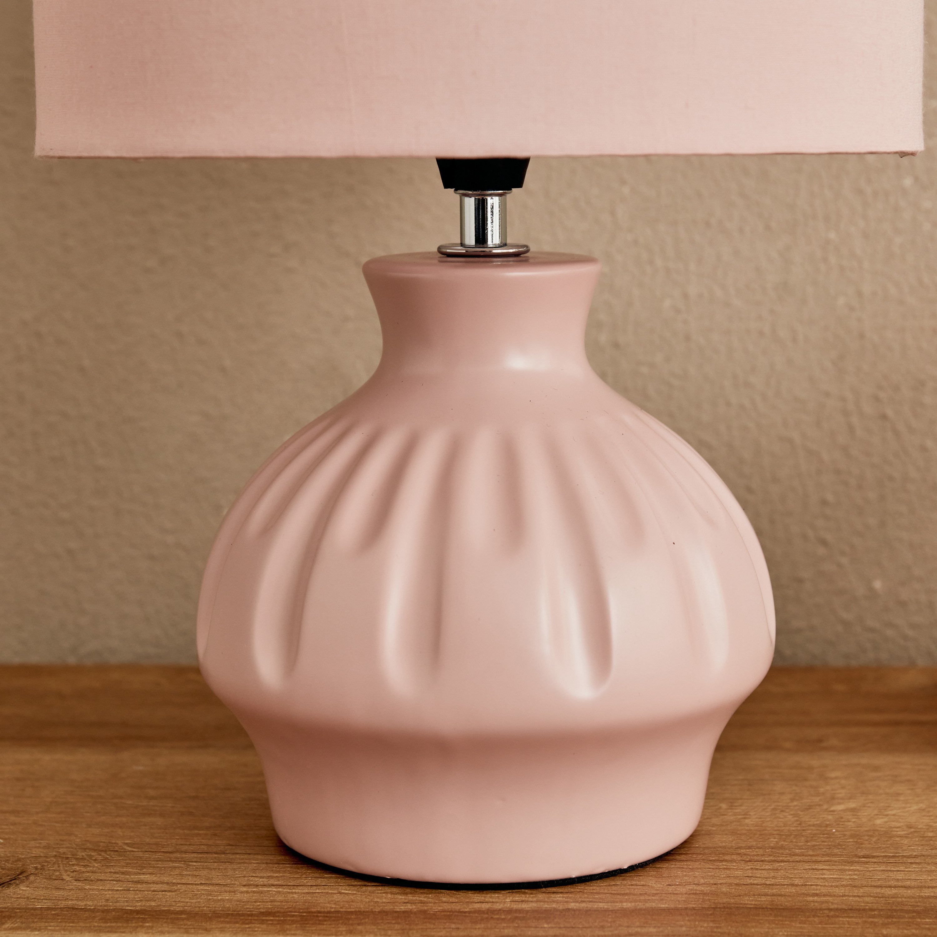 مصباح طاولة سيراميك من كلارك - 22x22x34 سم-hbxlivingroom-lighting-tablelamps-image-4