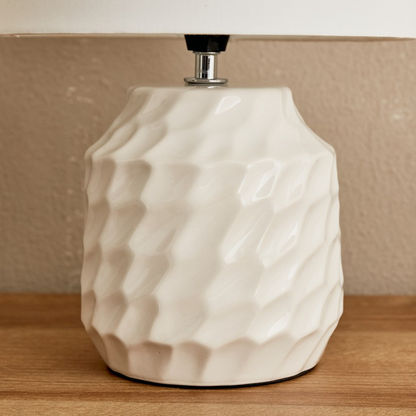 Clarc Ceramic Table Lamp - 22x22x33.5 cms
