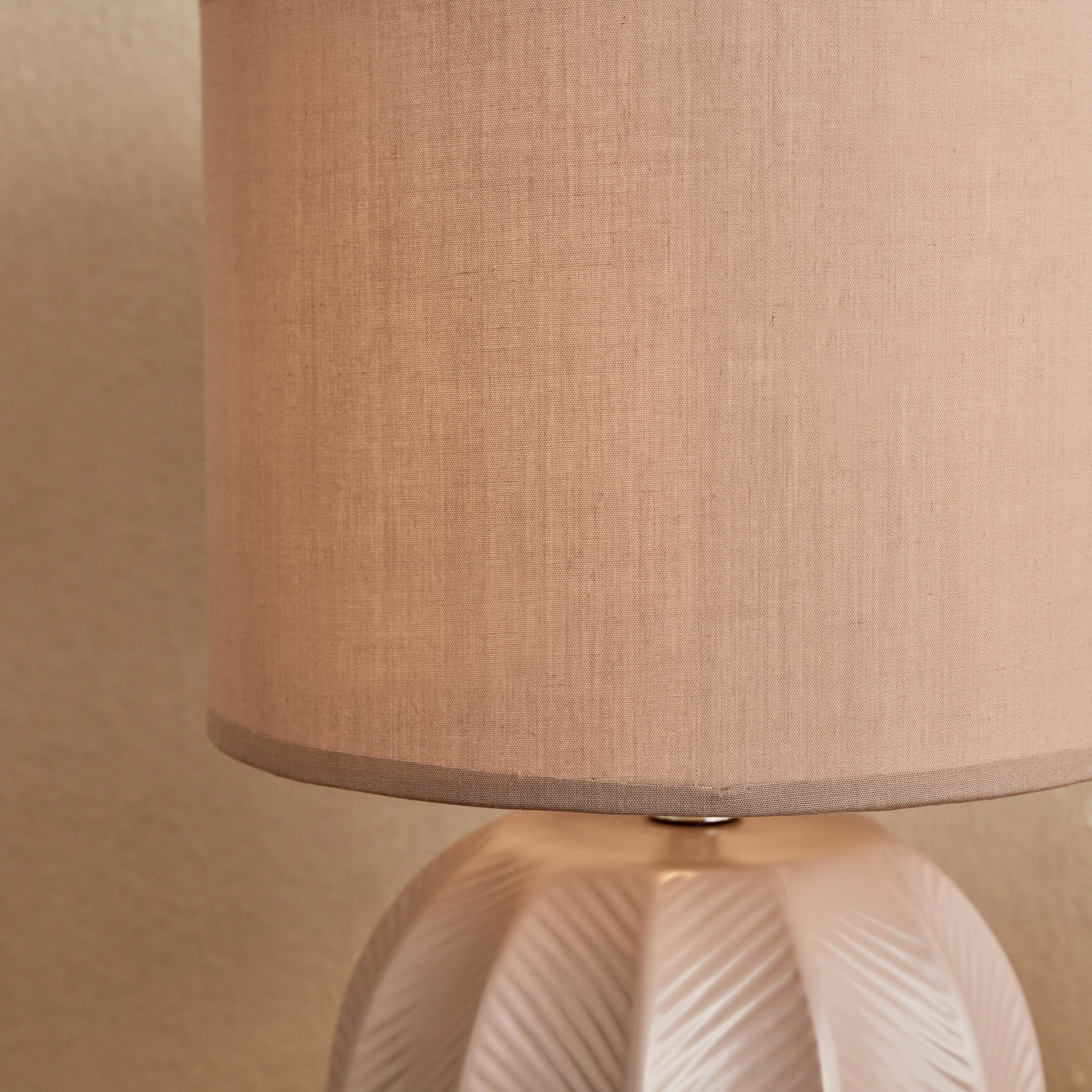 مصباح طاولة سيراميك من كلارك - 23x23x36 سم-hbxlivingroom-lighting-tablelamps-image-3