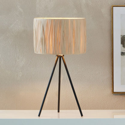 Clarc Metal Table Lamp - 30x30x57 cms