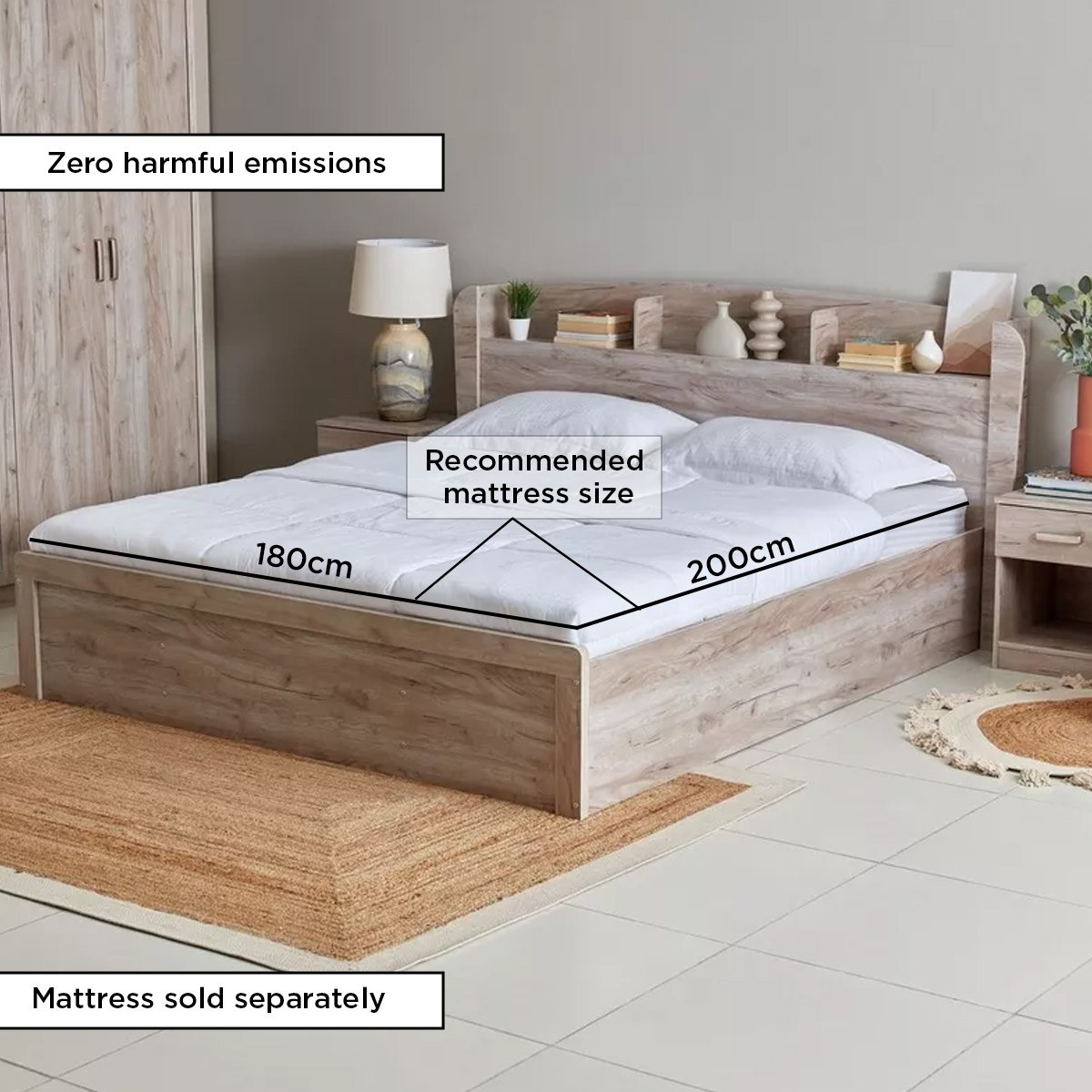 طقم غرفة نوم كينج 6 قطع - كينت من موڤو - 180×200 سم-hbxbedroom-bedsandbedsets-bedroomsets-king-image-5
