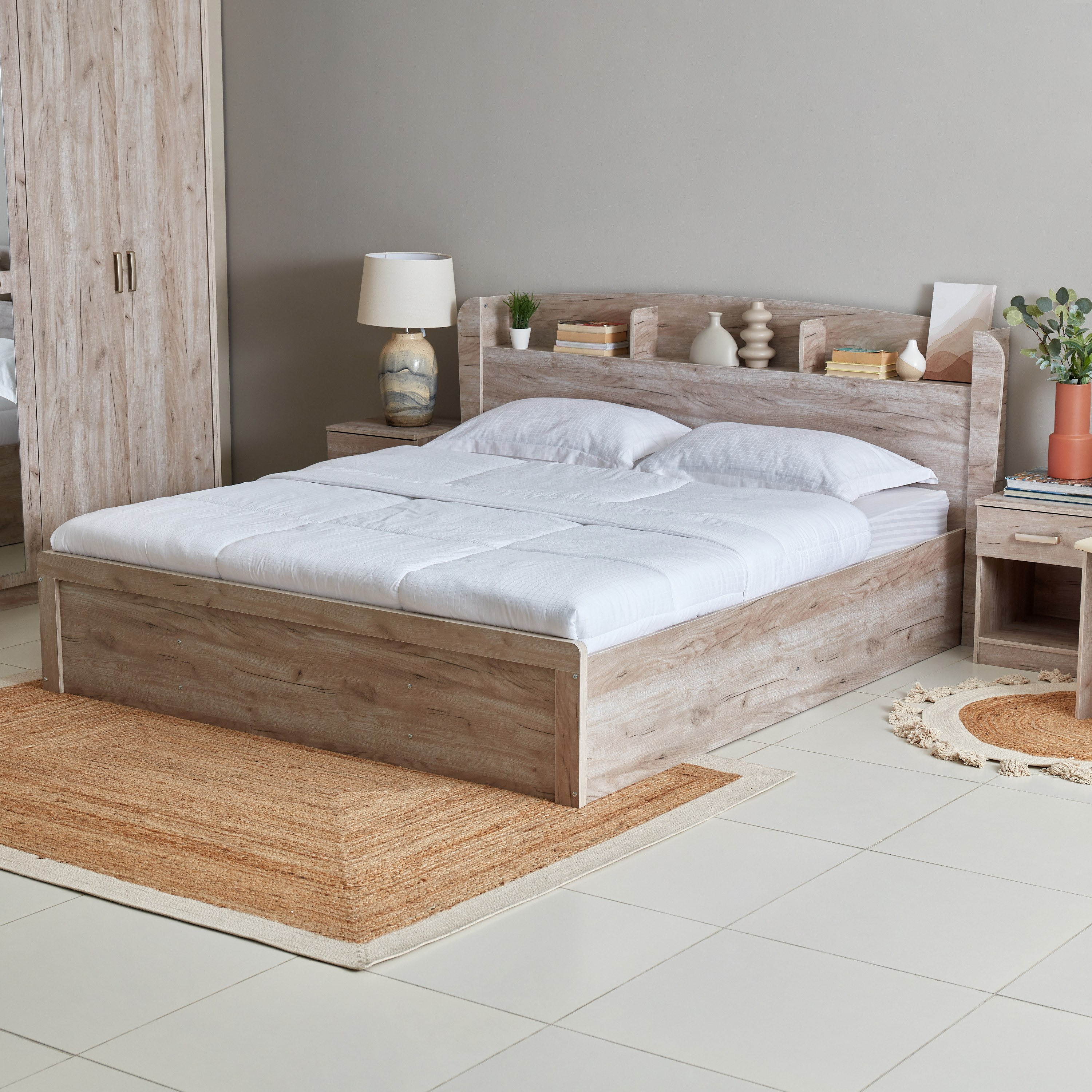 طقم غرفة نوم كينج 6 قطع - كينت من موڤو - 180×200 سم-hbxbedroom-bedsandbedsets-bedroomsets-king-image-3
