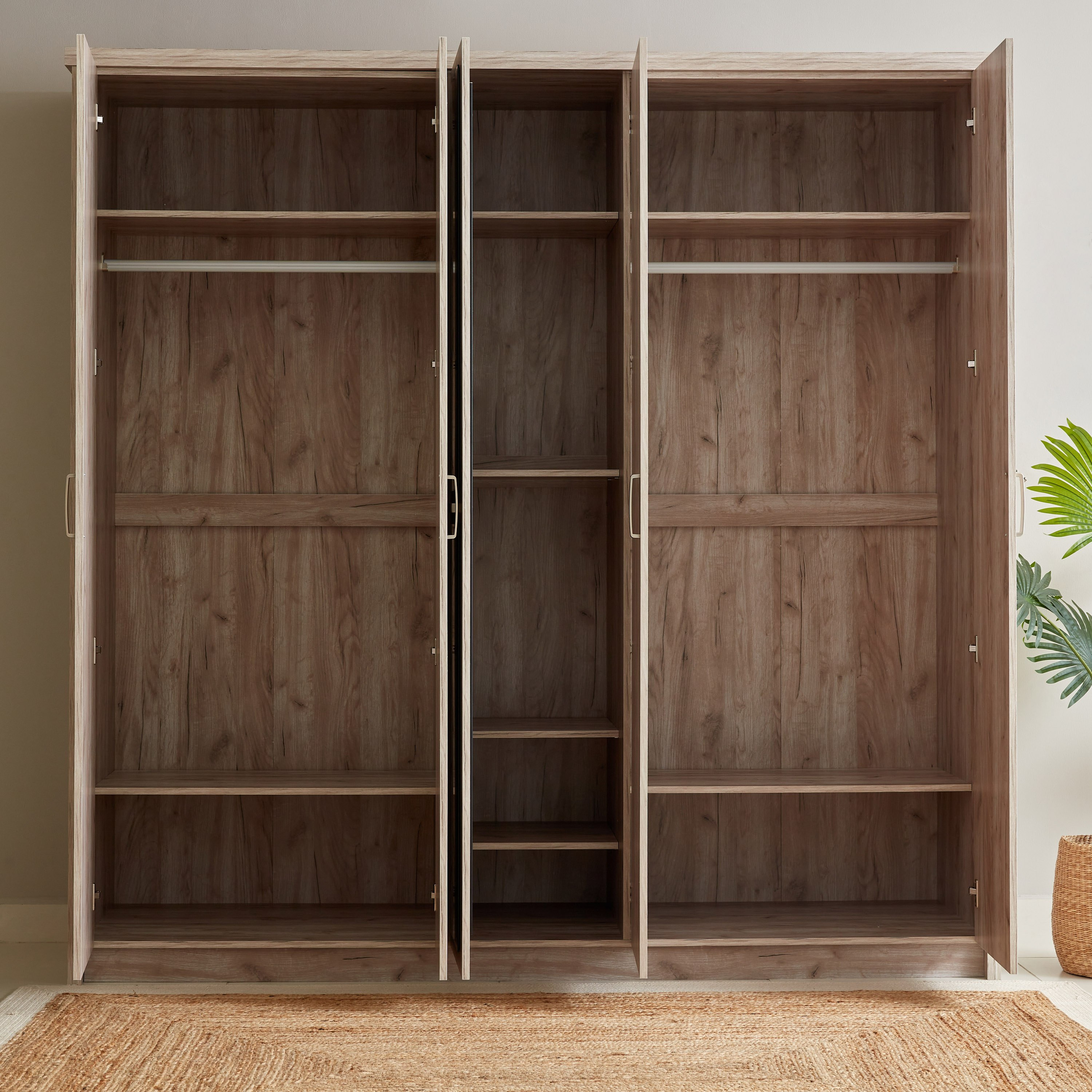 خزانة ملابس 5 أبواب مع مرآة - كينت من موڤو-hbxfurniture-wardrobes-image-4