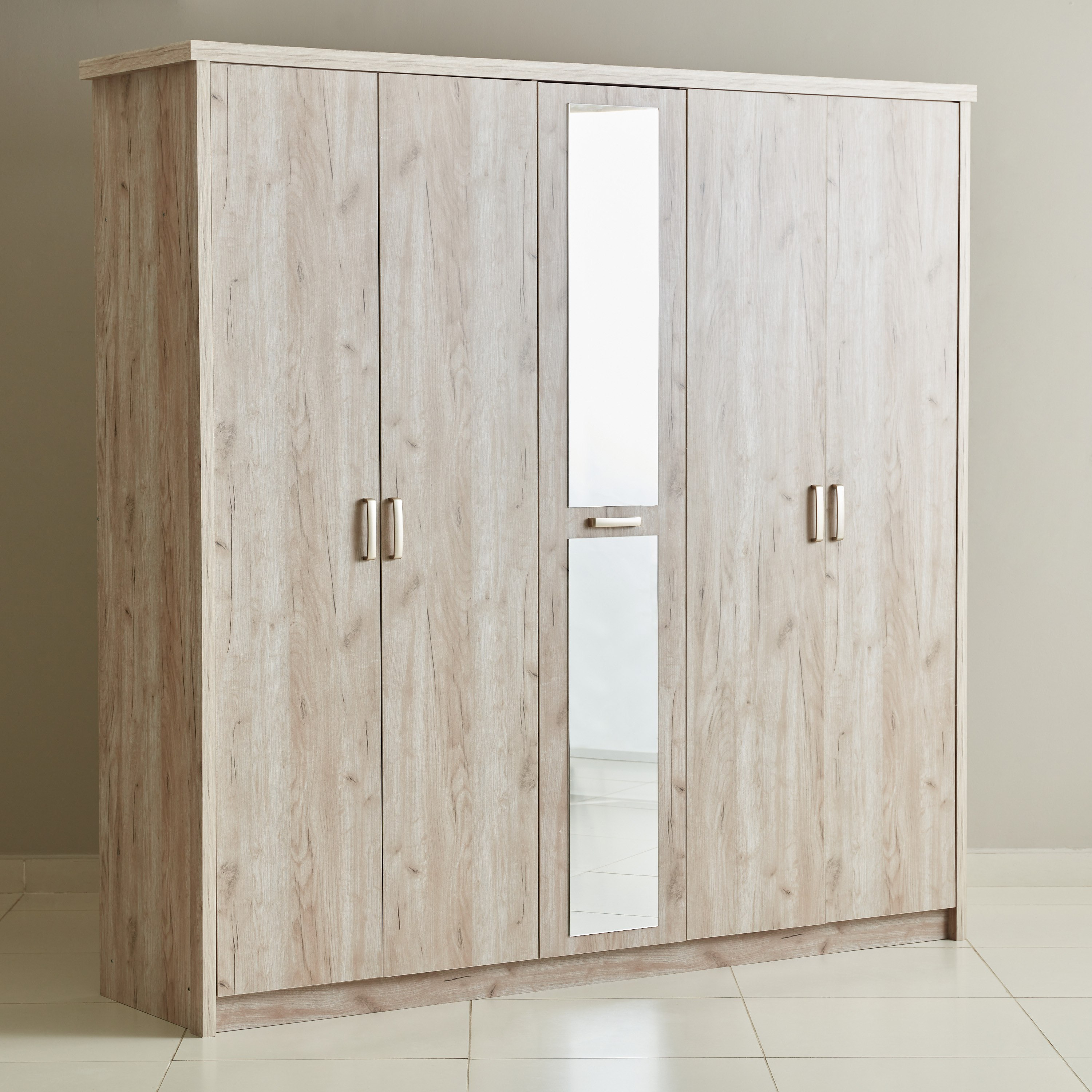 خزانة ملابس 5 أبواب مع مرآة - كينت من موڤو-hbxfurniture-wardrobes-image-9