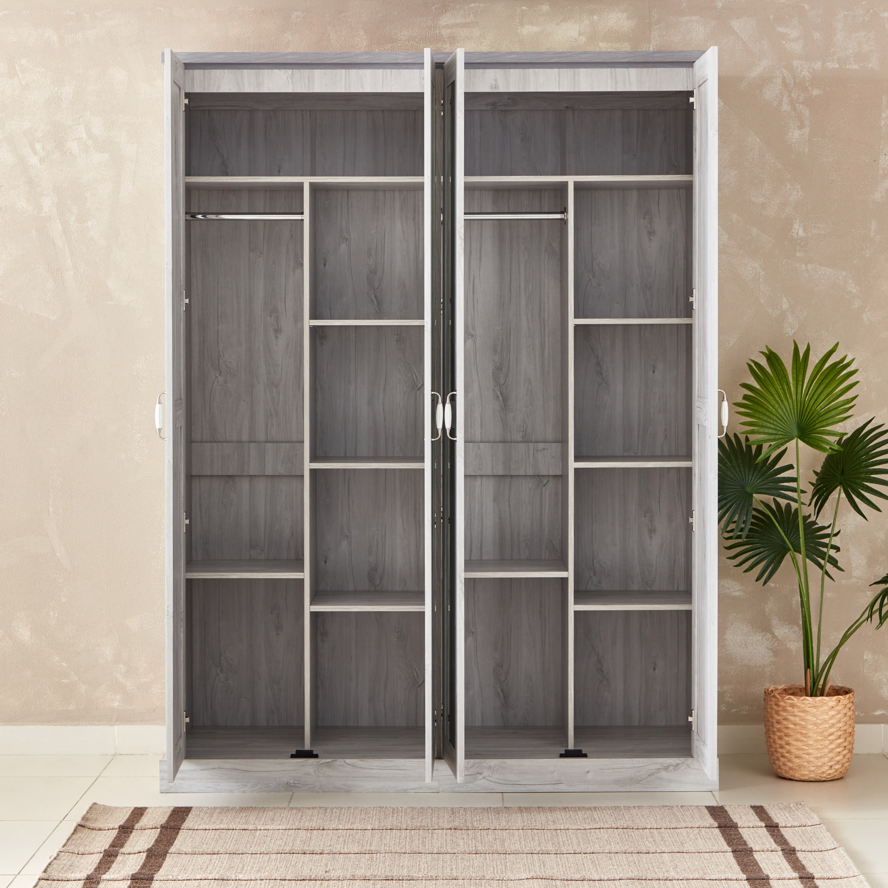 خزانة ملابس 4 أبواب بمرآة من أوستن-hbxfurniture-wardrobes-image-4