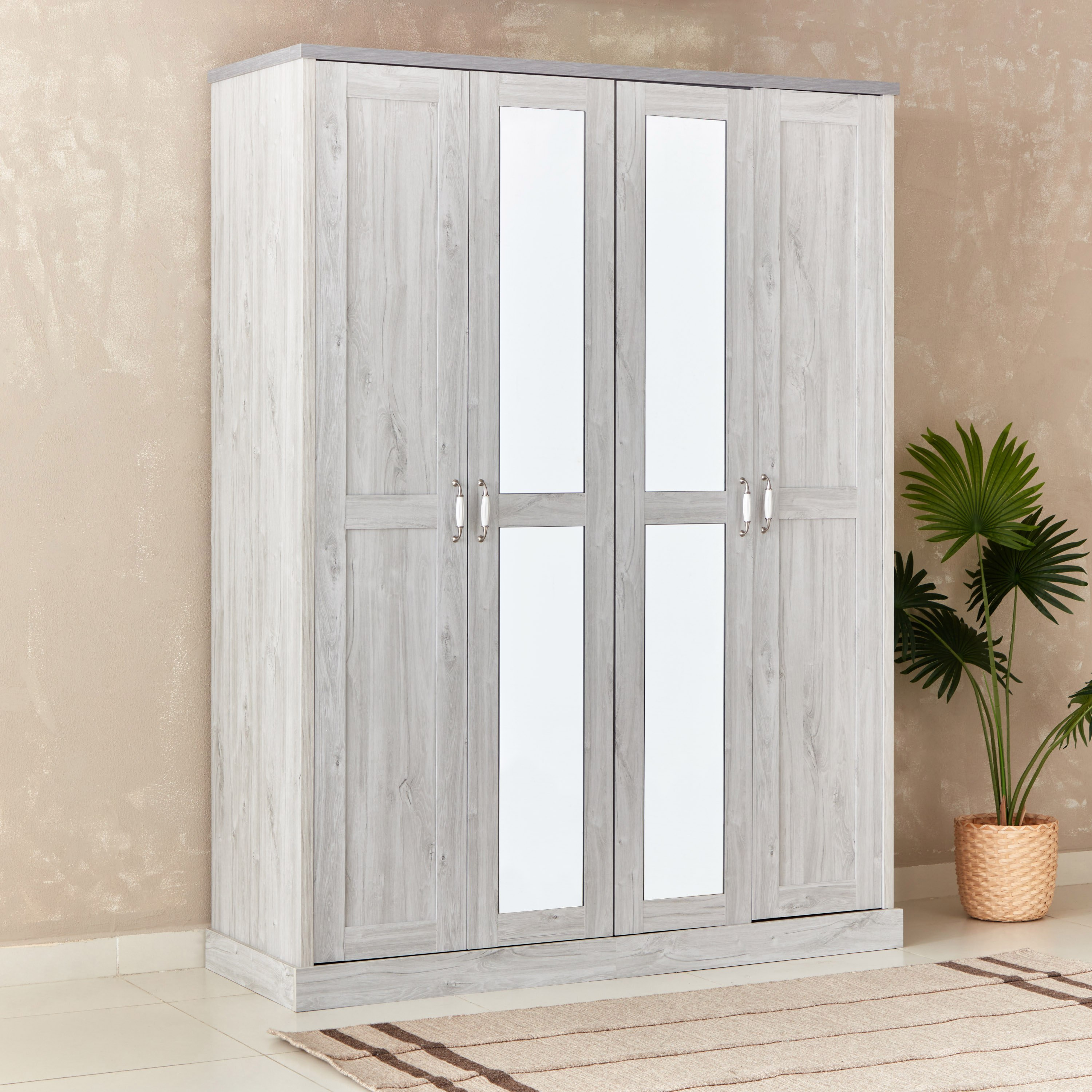 خزانة ملابس 4 أبواب بمرآة من أوستن-hbxfurniture-wardrobes-image-2