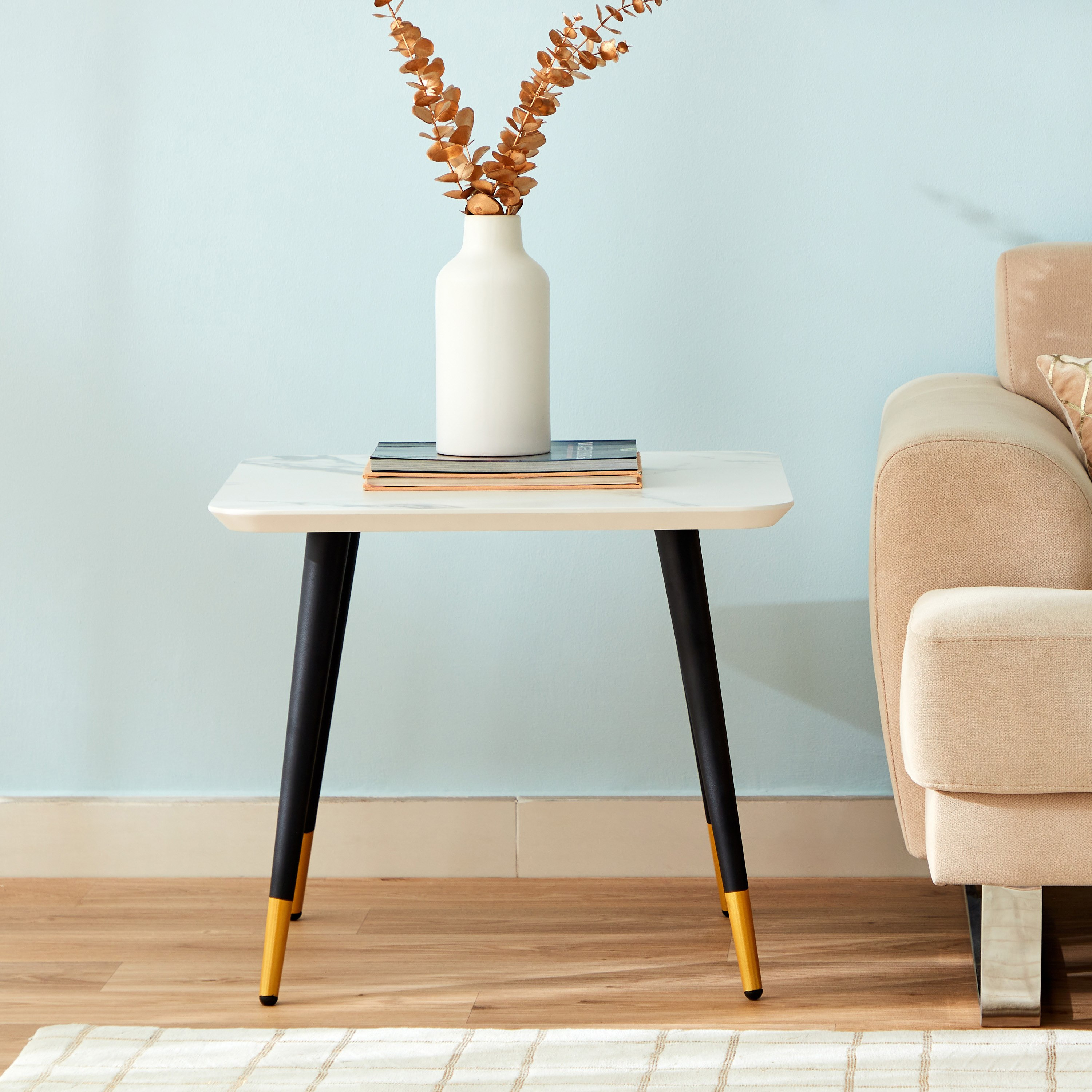 طاولة جانبية بسطح رخام صناعي من مارلو-hbxfurniture-livingroom-endtables-image-2