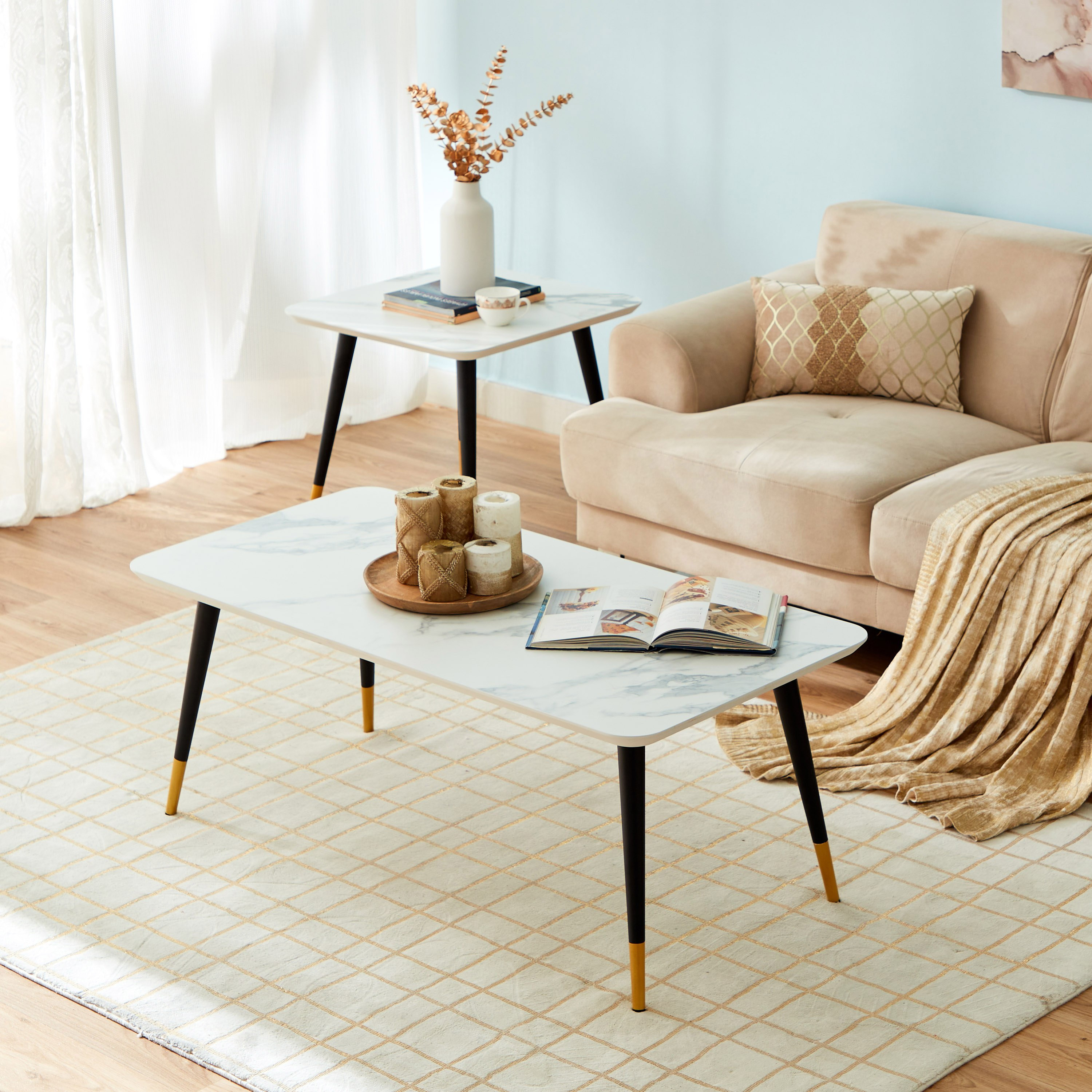 طاولة جانبية بسطح رخام صناعي من مارلو-hbxfurniture-livingroom-endtables-image-5