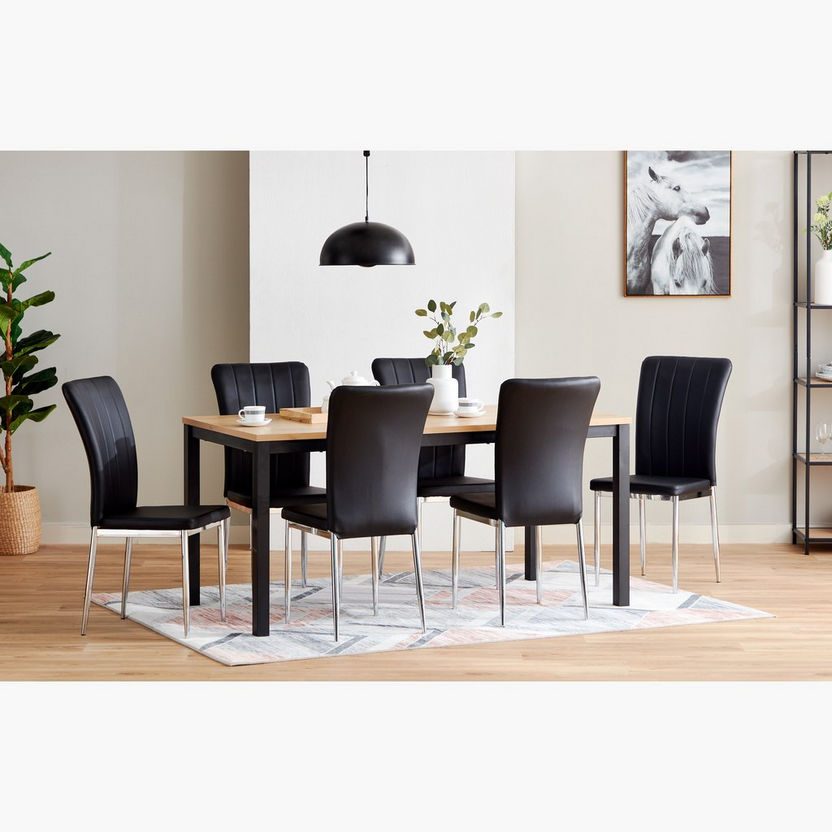 Urban 6-Seater Dining Table-Six Seater-image-5