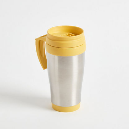 Stainless Steel Flask and Travel Mug Set