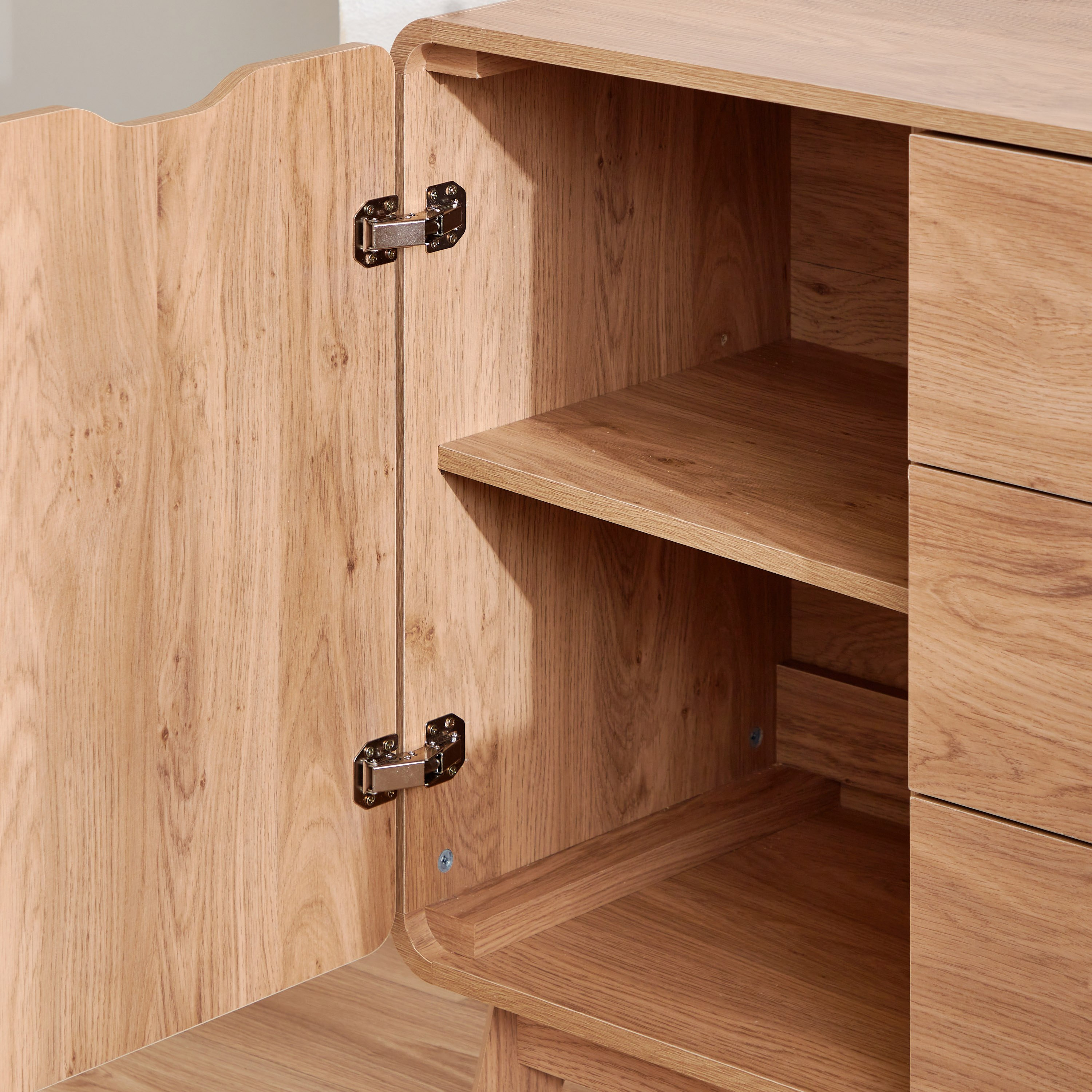 Nordic Spring 2-Door 3-Drawer Sideboard-hbxfurniture-diningroom-buffetsandsideboards-image-6