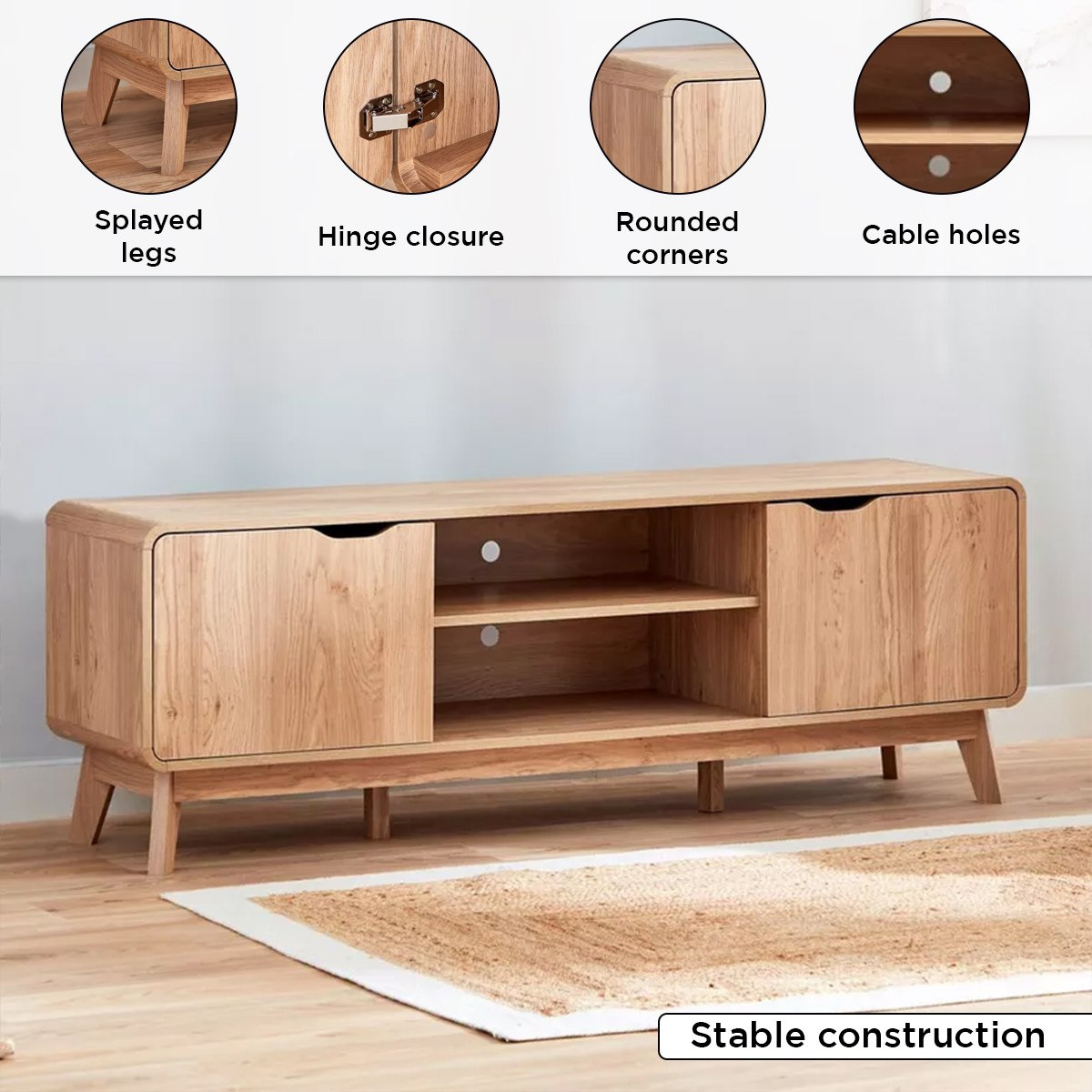 وحدة تلفزيون حتى 70 بوصة 1.6 متر من نورديك سبرينج-hbxlivingroom-mediaunitsandstorage-tvunits-image-7