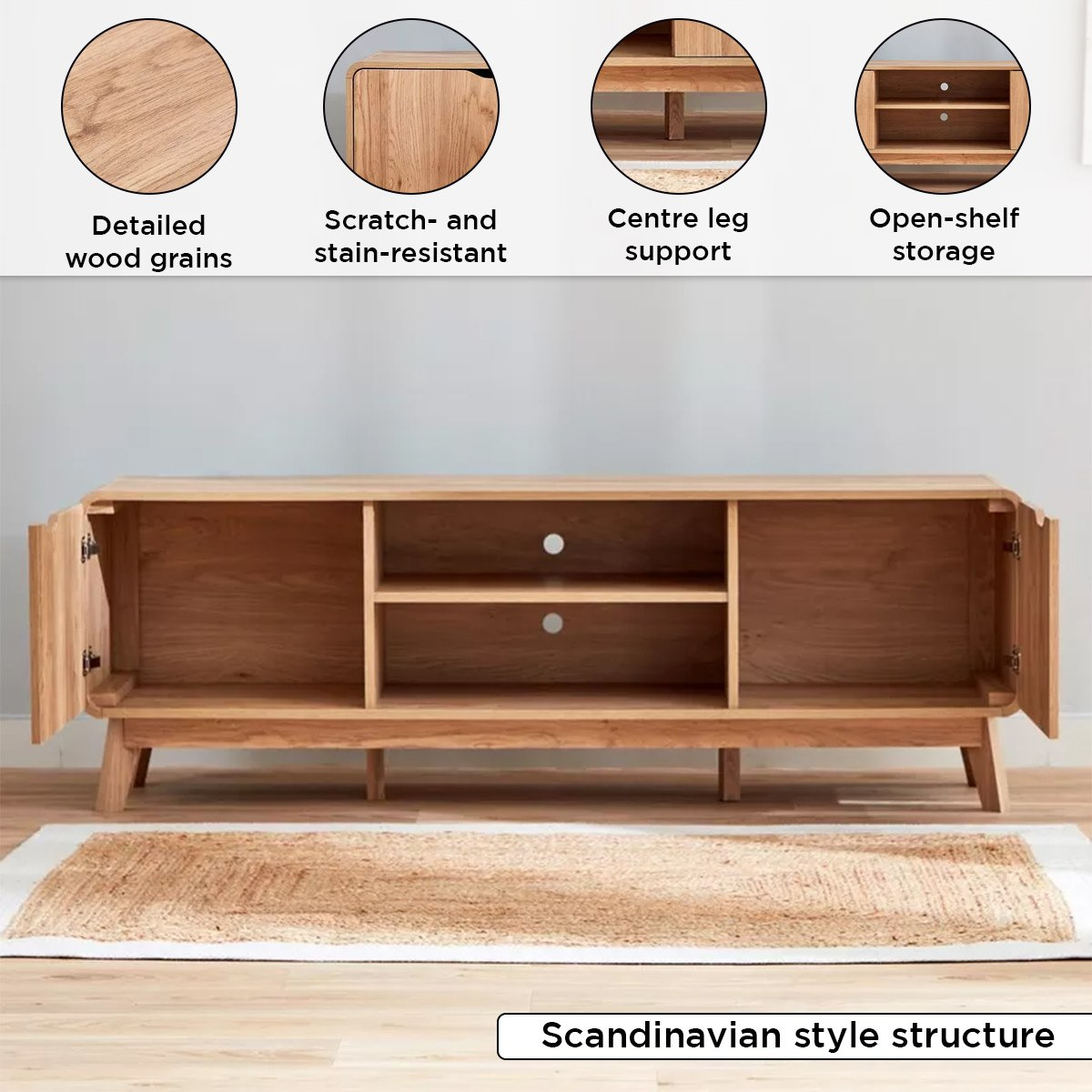وحدة تلفزيون حتى 70 بوصة 1.6 متر من نورديك سبرينج-hbxlivingroom-mediaunitsandstorage-tvunits-image-8