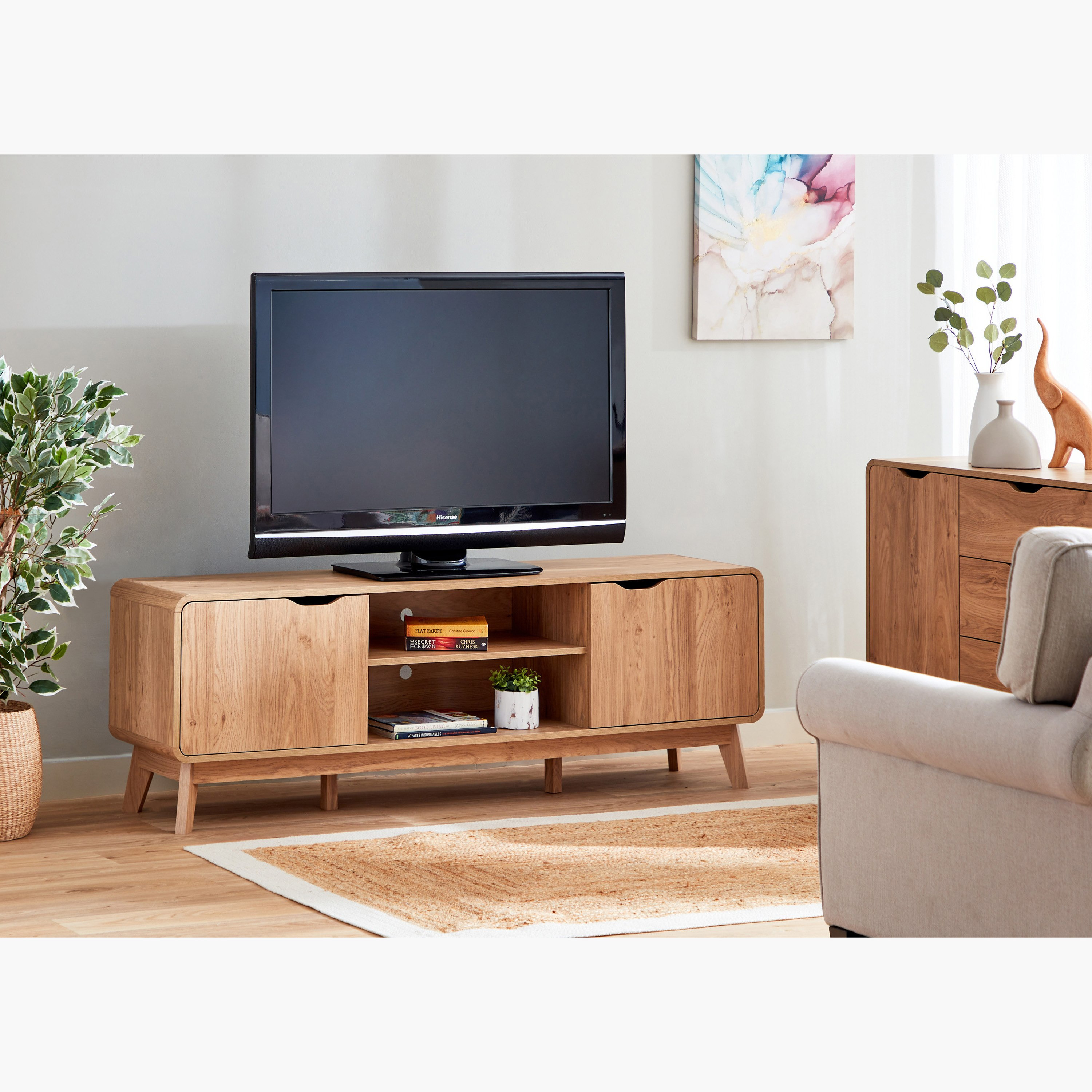 Low shop tv cabinet