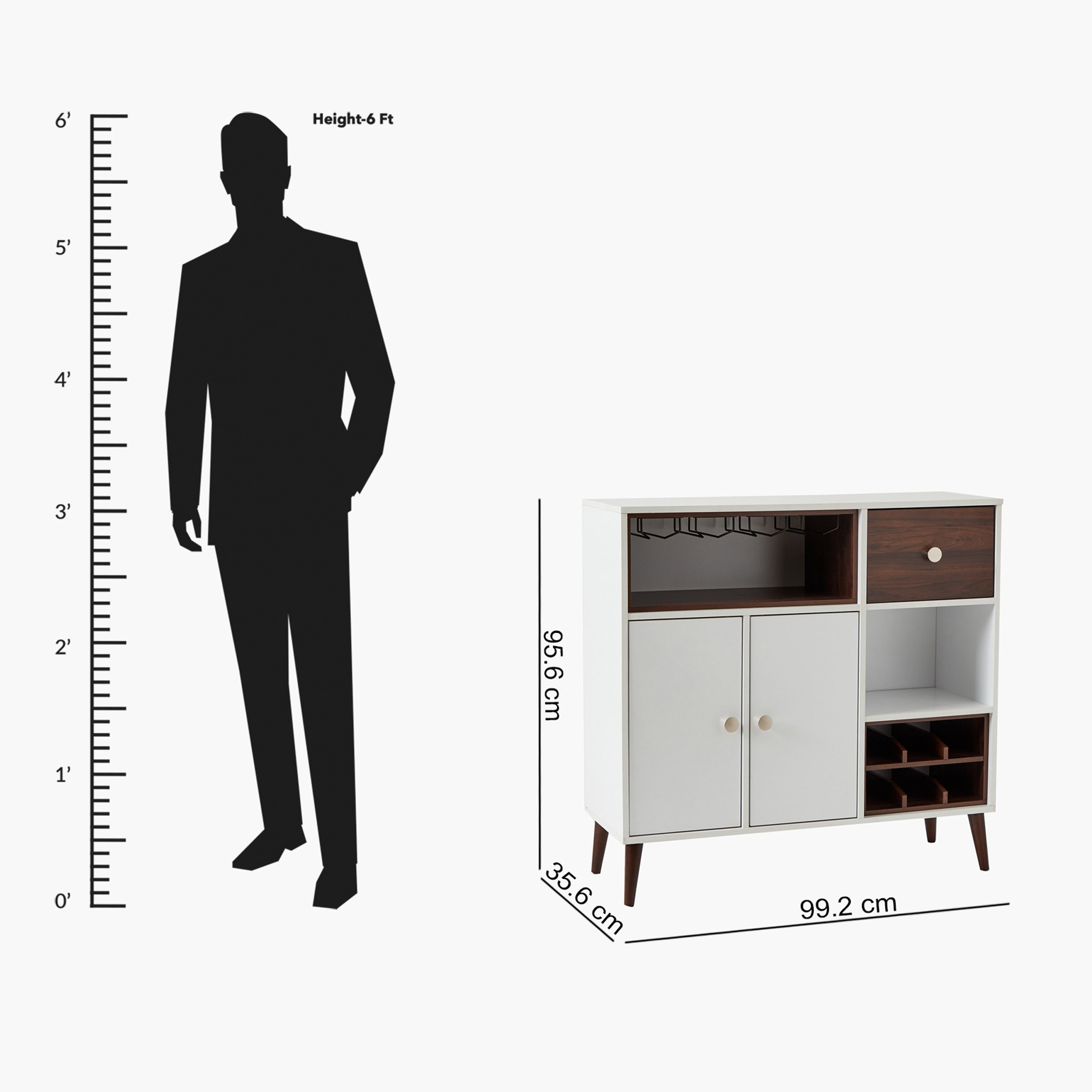 خزانة مشروبات ببابين و3 أرفف ودرج من ناتاليا-hbxfurniture-diningroom-barcountersandbarstools-image-12