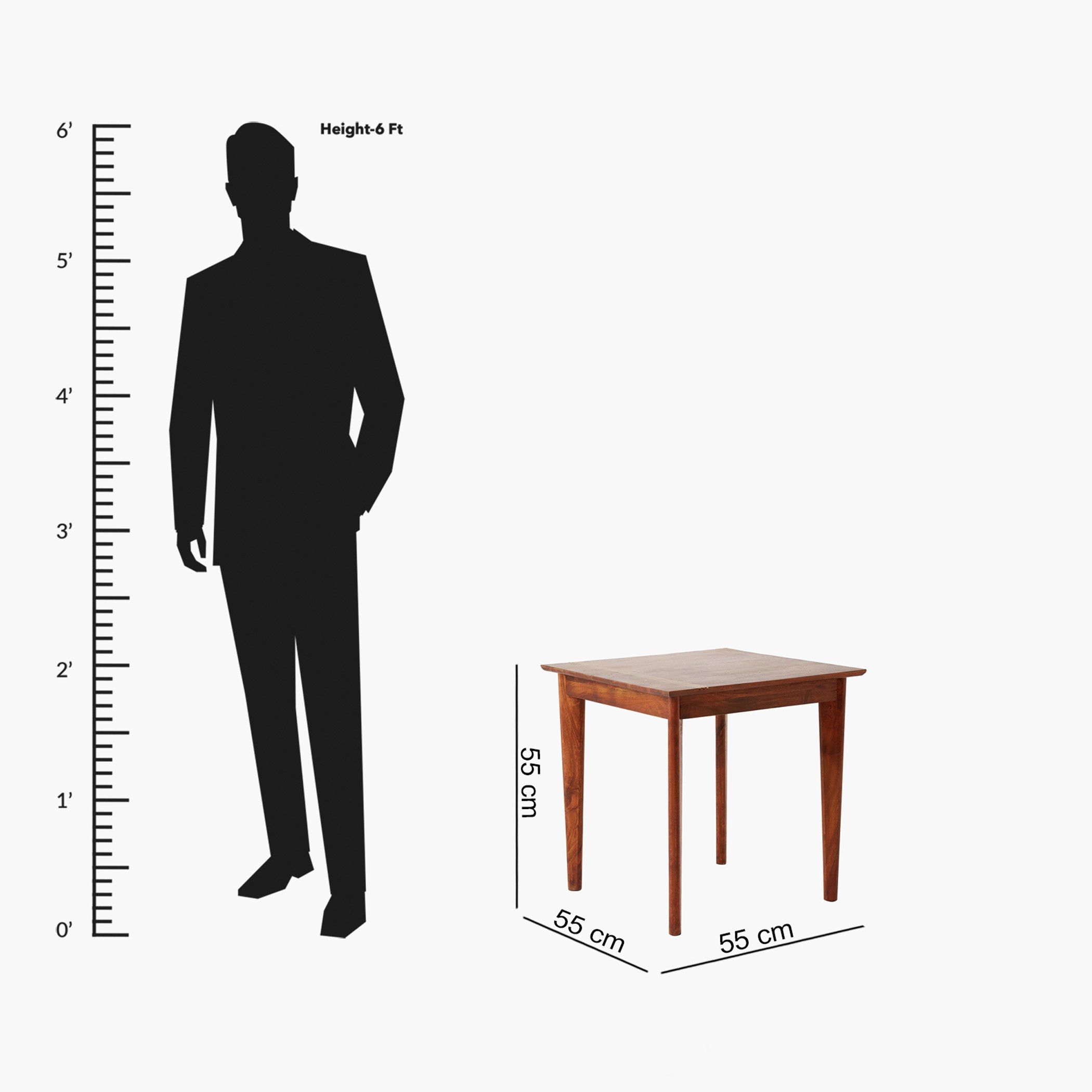 طاولة جانبية مطعمة بالنحاس - إيفورا لوكس من فيندرا -hbxfurniture-livingroom-endtables-image-8