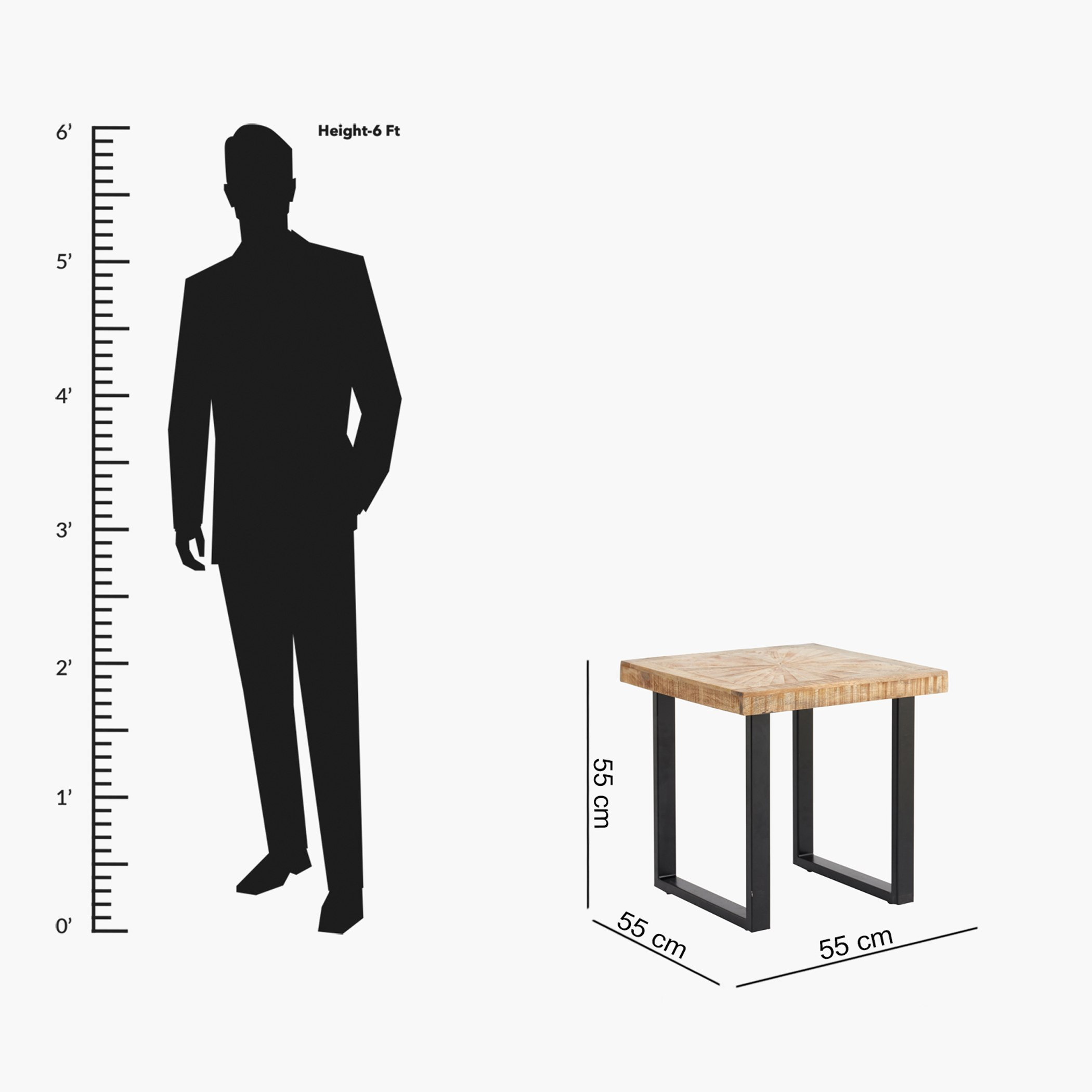 Cavon Florya Solid Wood End Table-hbxfurniture-livingroom-endtables-image-8