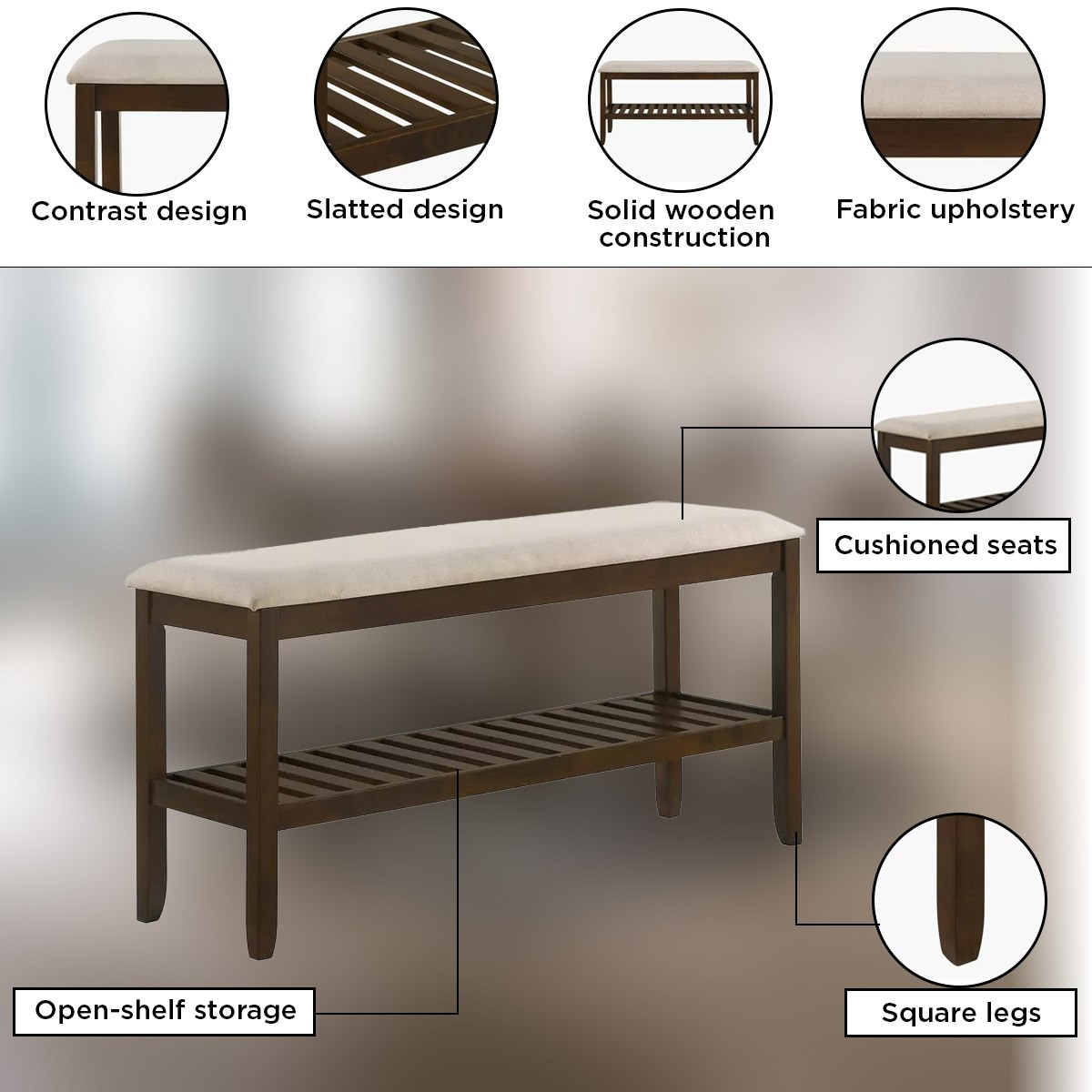 طقم سفرة 6 مقاعد مع مقعد بنش من تيرمونت-hbxfurniture-diningtablesandsets-diningsets-sixseater-image-8
