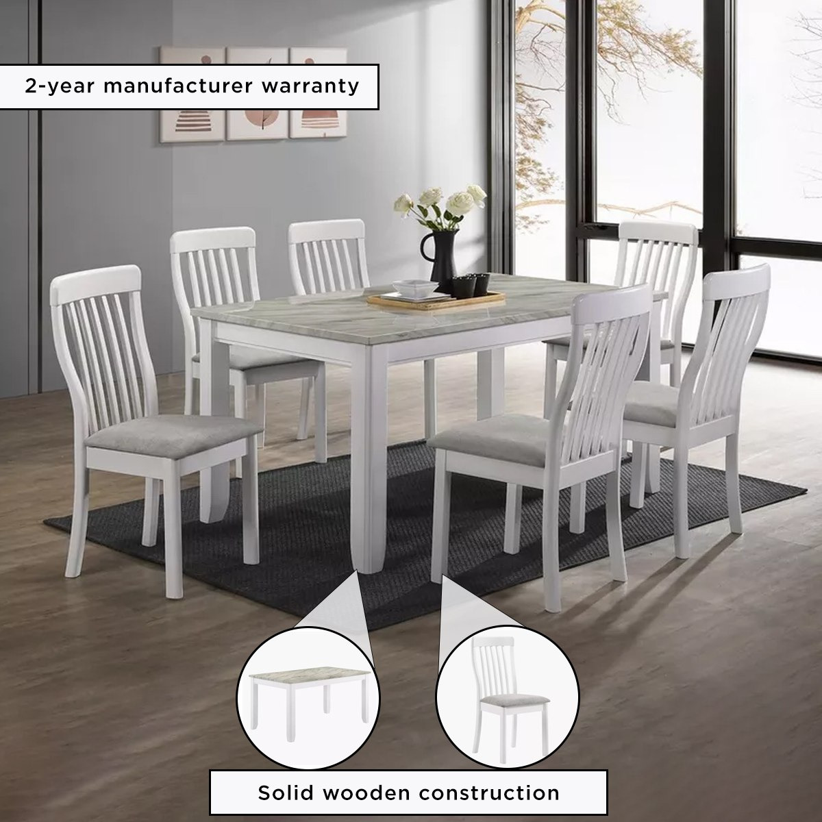 طقم سفرة 6 مقاعد من أنيستون-hbxfurniture-diningtablesandsets-diningsets-sixseater-image-4