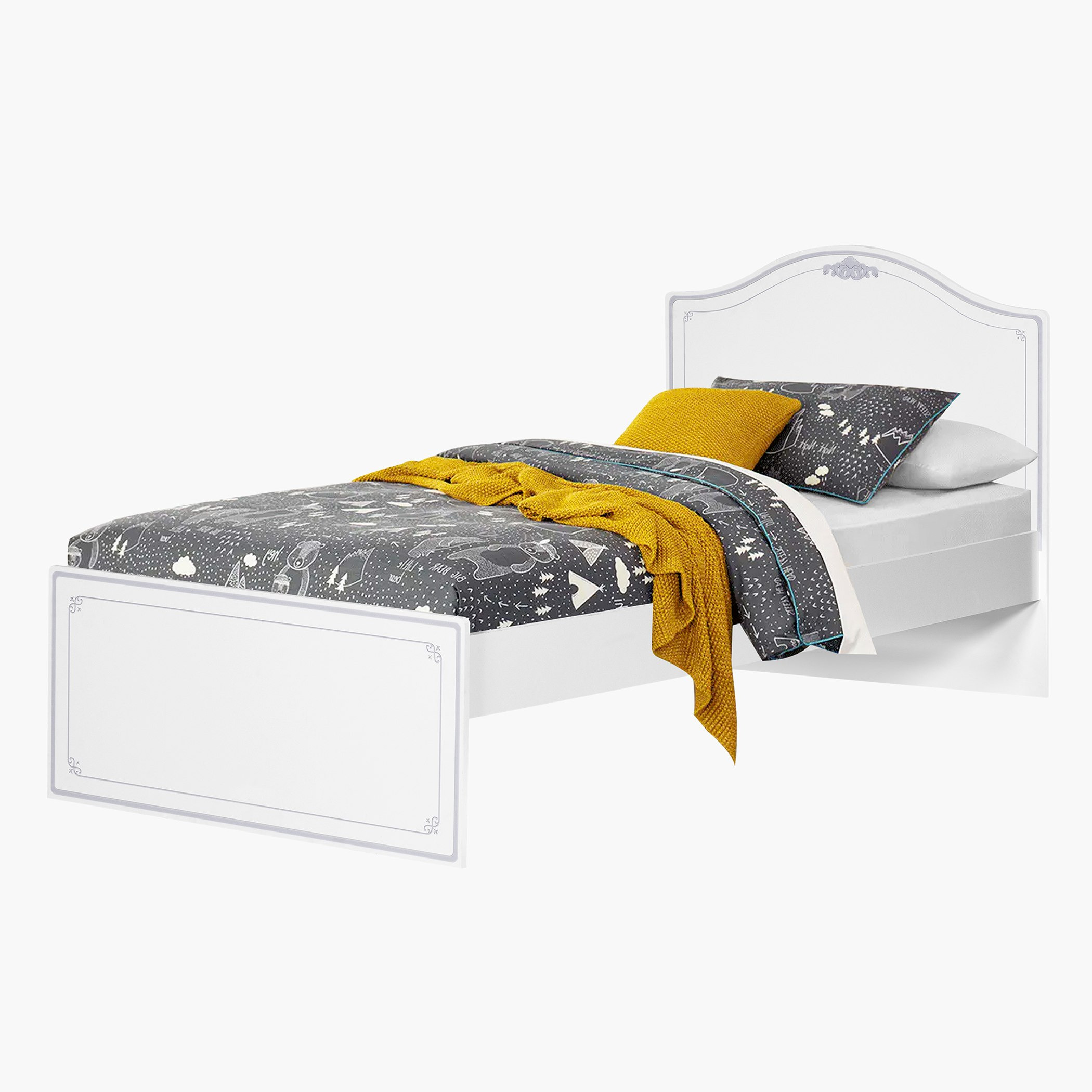 Buy Spring Single Bed - 90x200 cm Online in KSA | Homebox