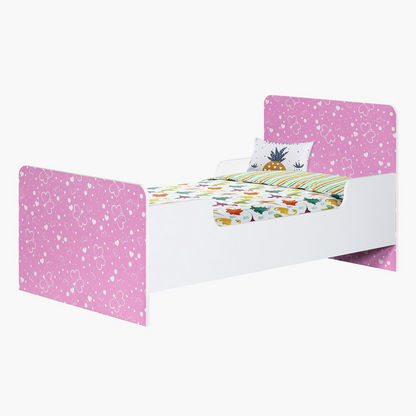 Vanilla Butterfly Toddler Bed - 70x130 cms
