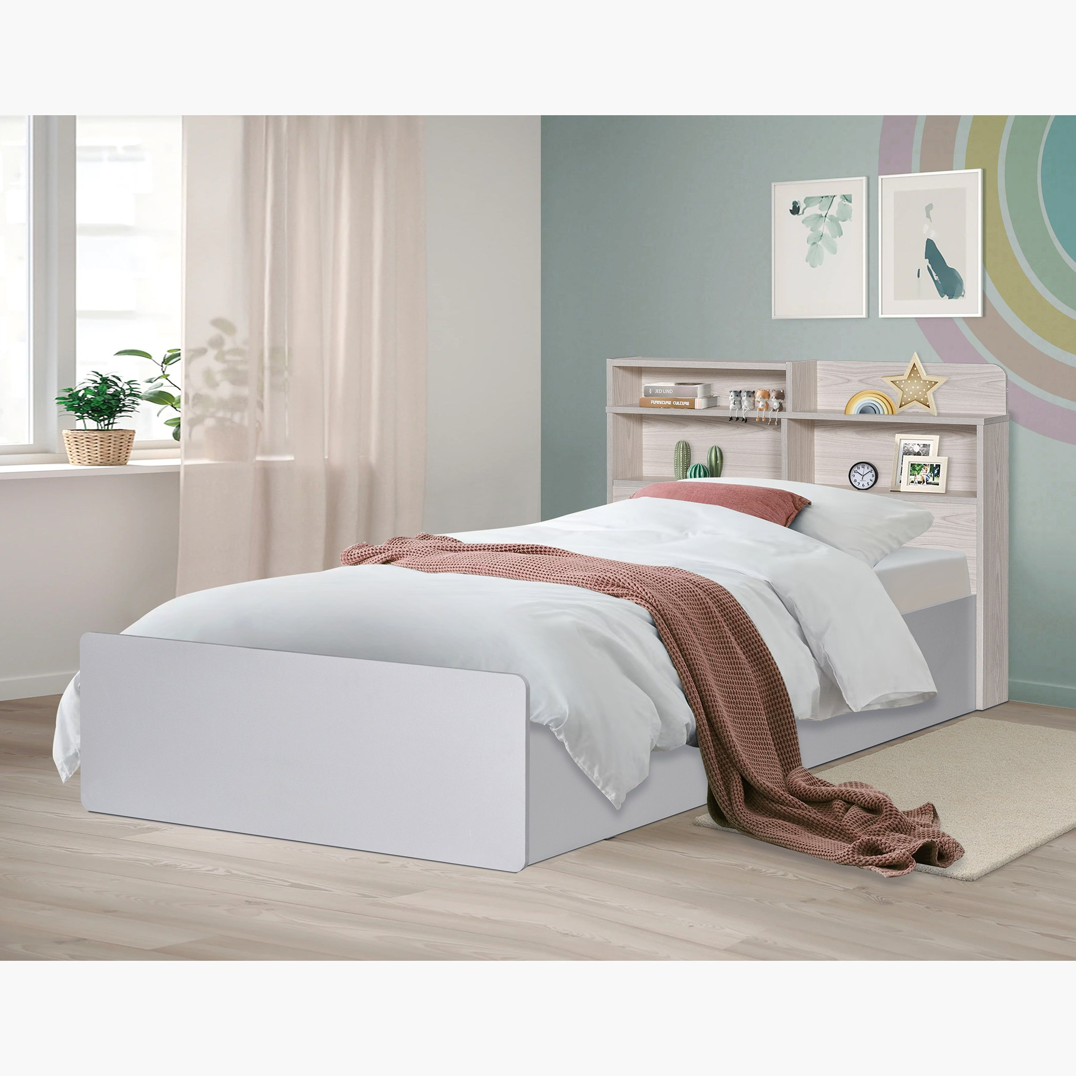 Single bed home deals box