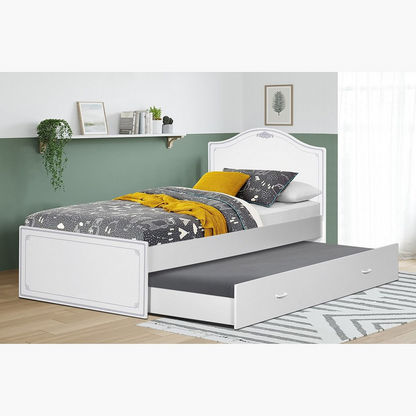 Spring Single Pullout Bed - 90x190 cms