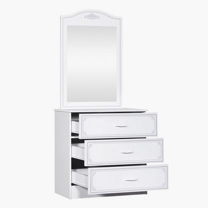 Spring 3-Drawer Dresser without Mirror