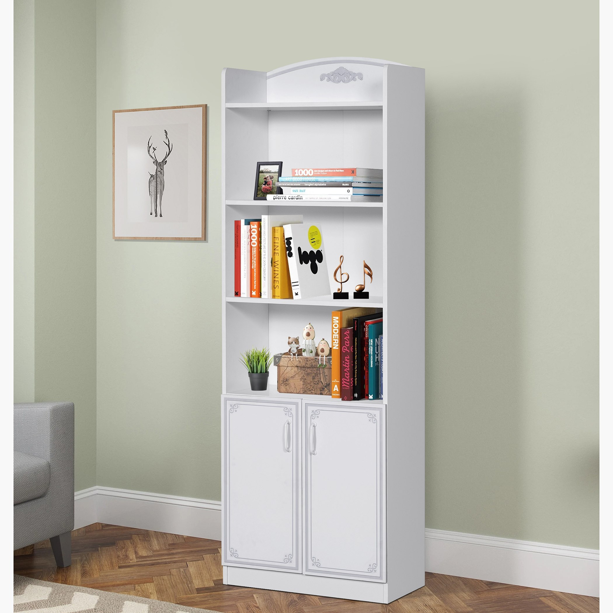 Spring 2-Door Bookcase-hbxfurniture-office-bookcases-image-1