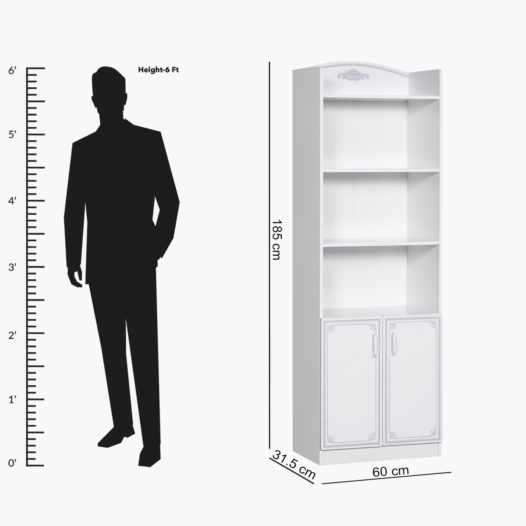 Spring 2-Door Bookcase-hbxfurniture-office-bookcases-image-8