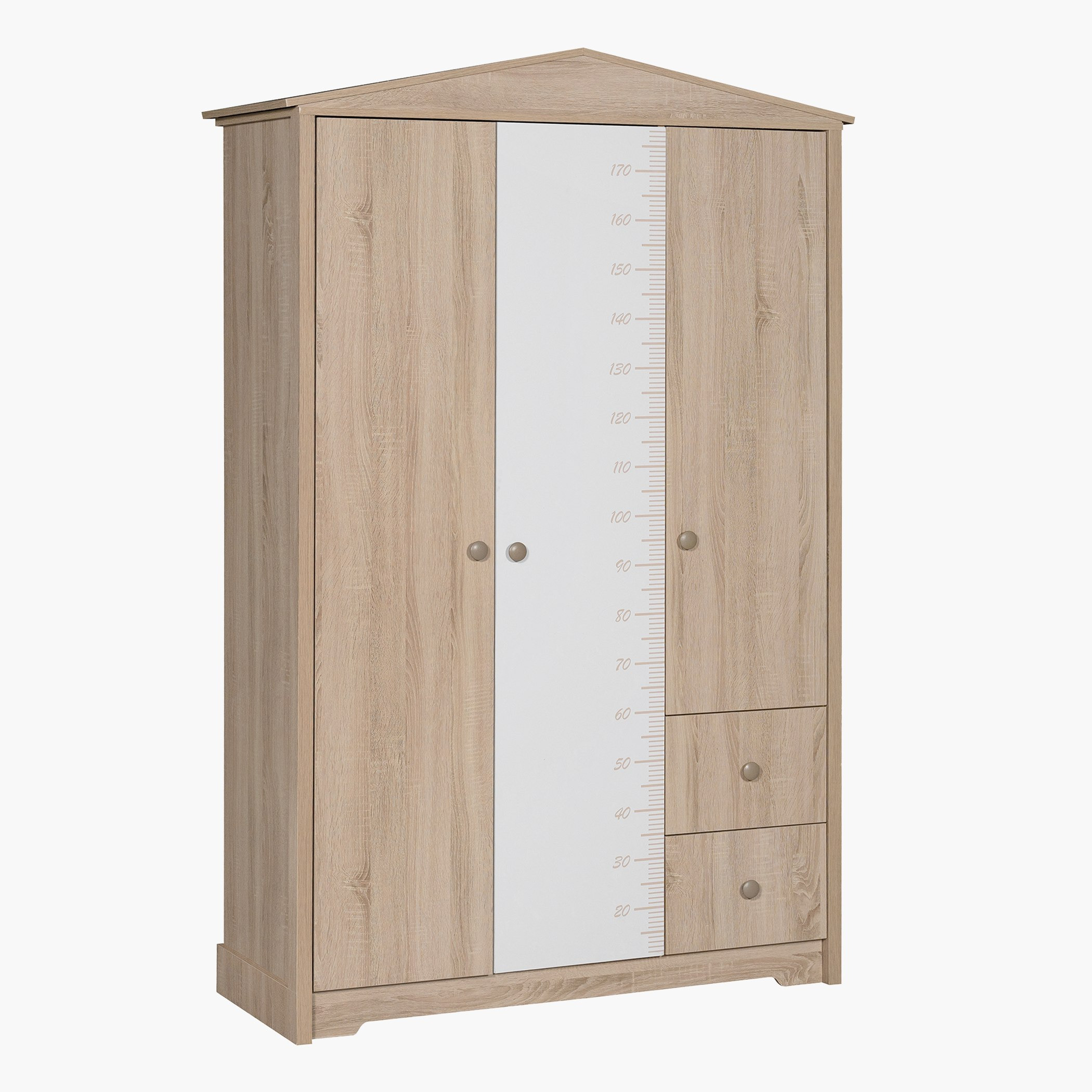 My House 3-Door Wardrobe with 2 Drawers-hbxfurniture-wardrobes-image-7
