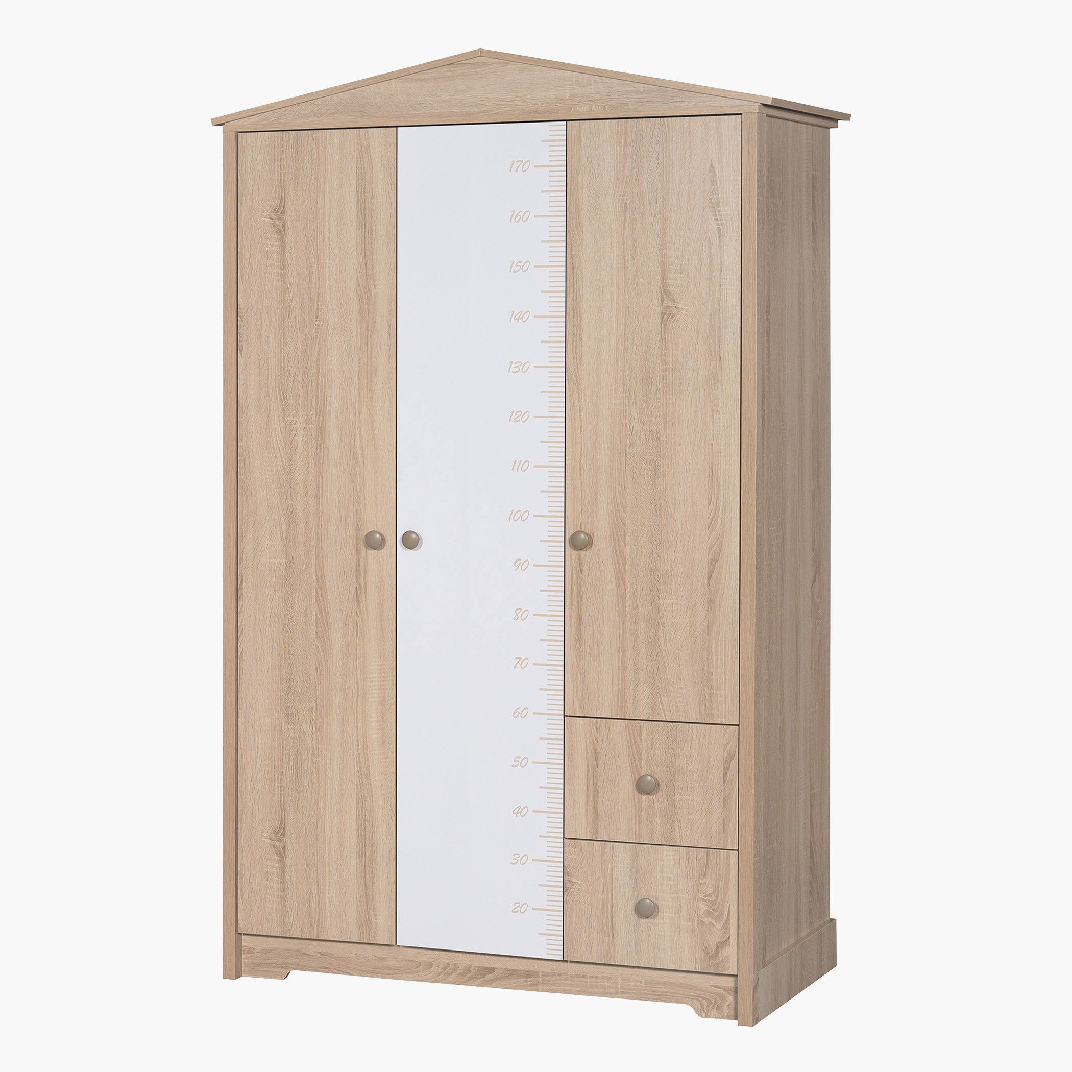 My House 3-Door Wardrobe with 2 Drawers-hbxfurniture-wardrobes-image-8