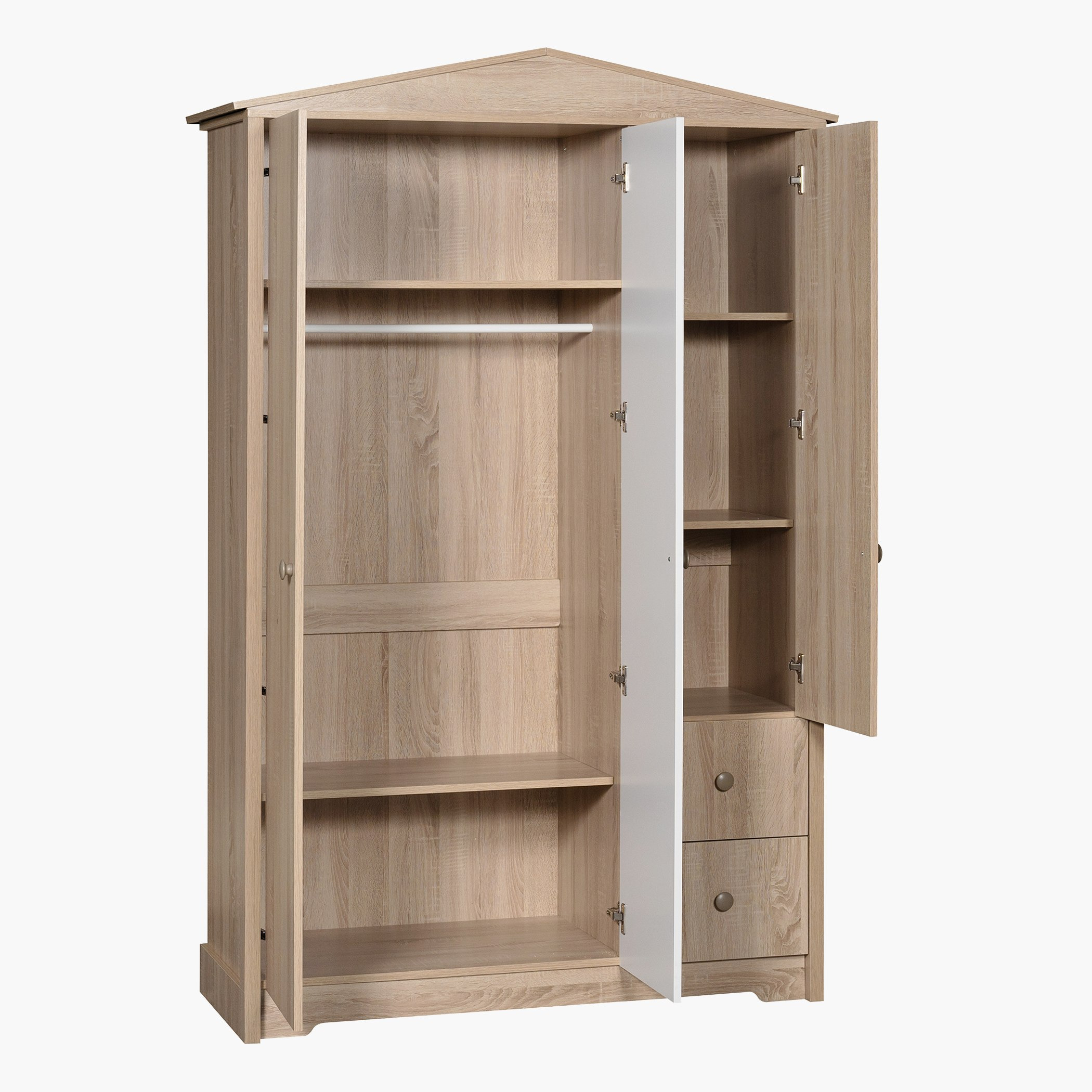 My House 3-Door Wardrobe with 2 Drawers-hbxfurniture-wardrobes-image-9