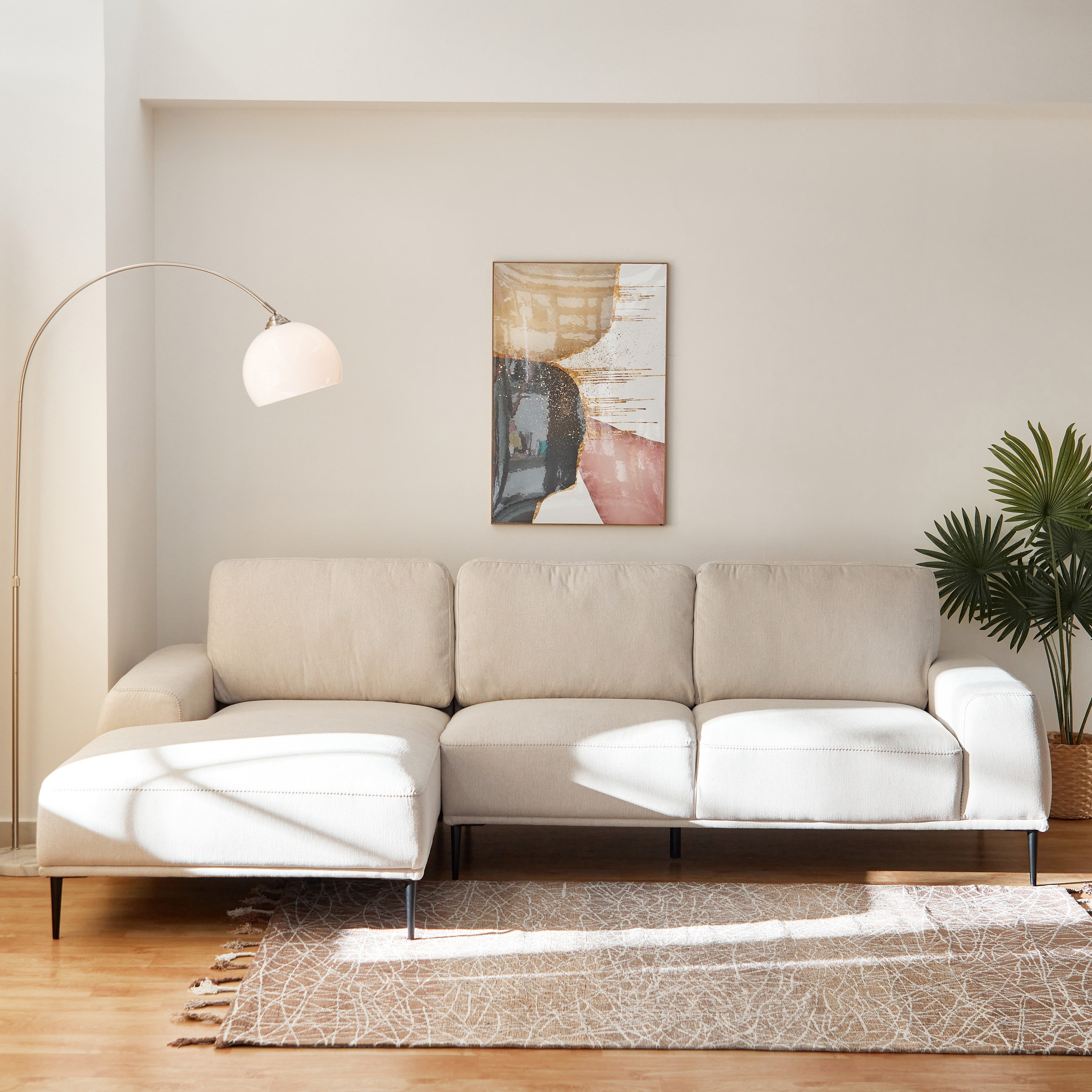Baron 4-Seater Left Corner Fabric Sofa-hbxlivingroom-sofasandarmchairs-sofas-image-1