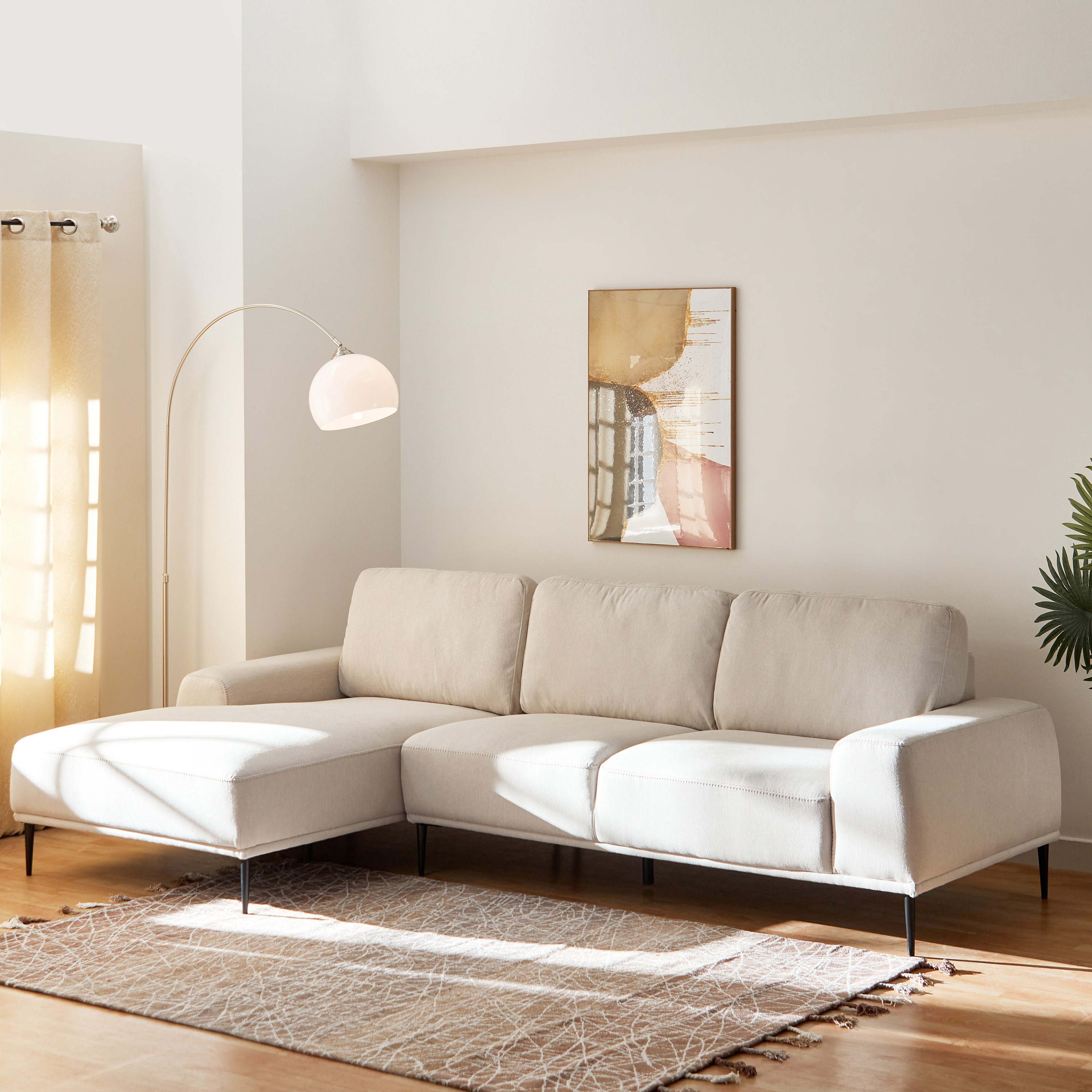 Baron 4-Seater Left Corner Fabric Sofa-hbxlivingroom-sofasandarmchairs-sofas-image-2